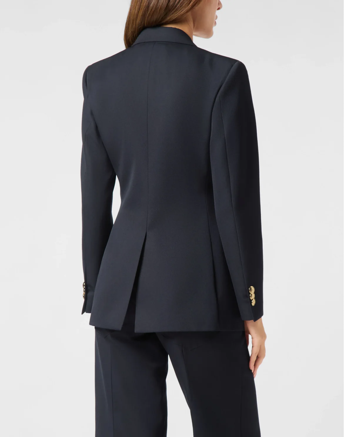 Wool Marine Fit Blazer LS, цвет: Синий