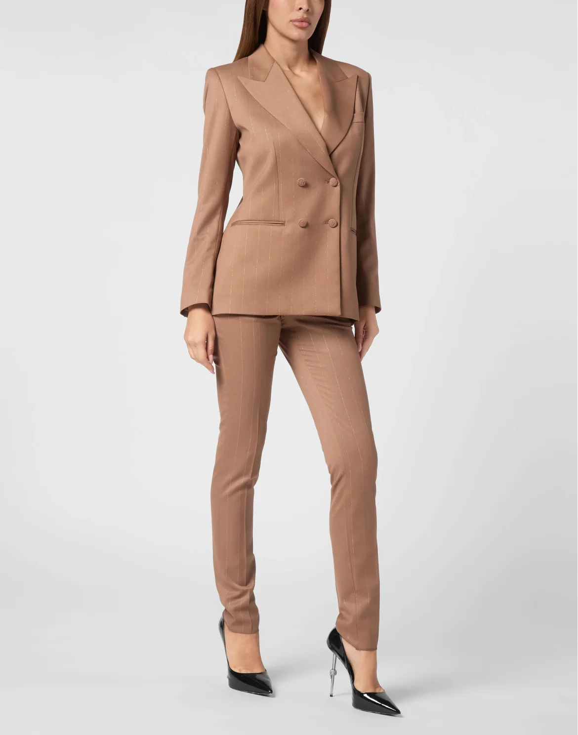 Gold Fit Blazer LS, цвет: Коричневый