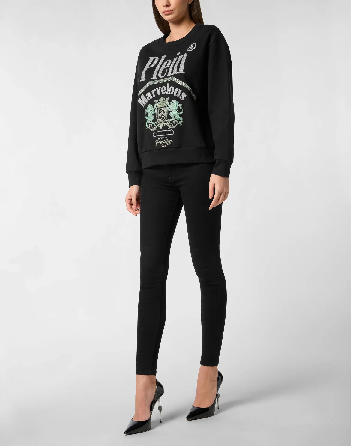 Pullover Round Neck LS Marvelous, цвет: Черный