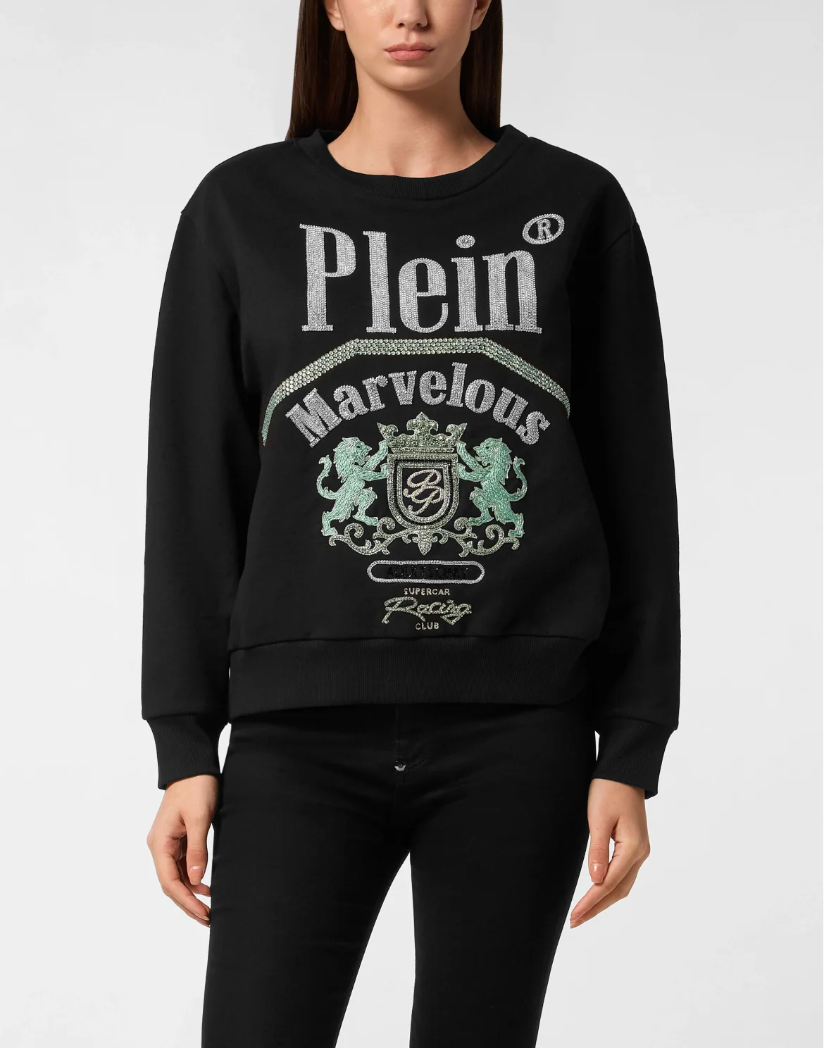 Pullover Round Neck LS Marvelous, цвет: Черный