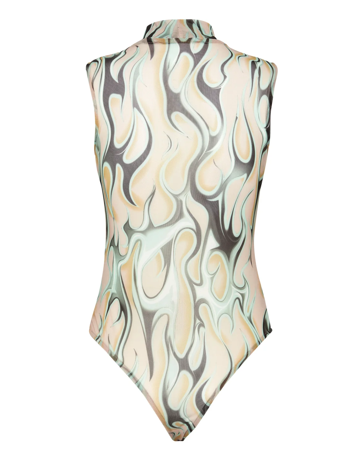 Tulle Body Sleeveless Flame, цвет: Розовый