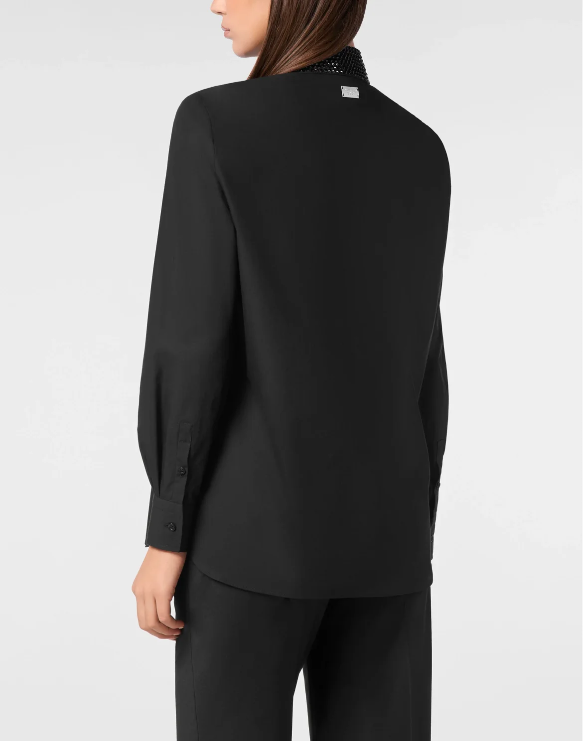 Plastron Strass Regular Shirt, цвет: Черный
