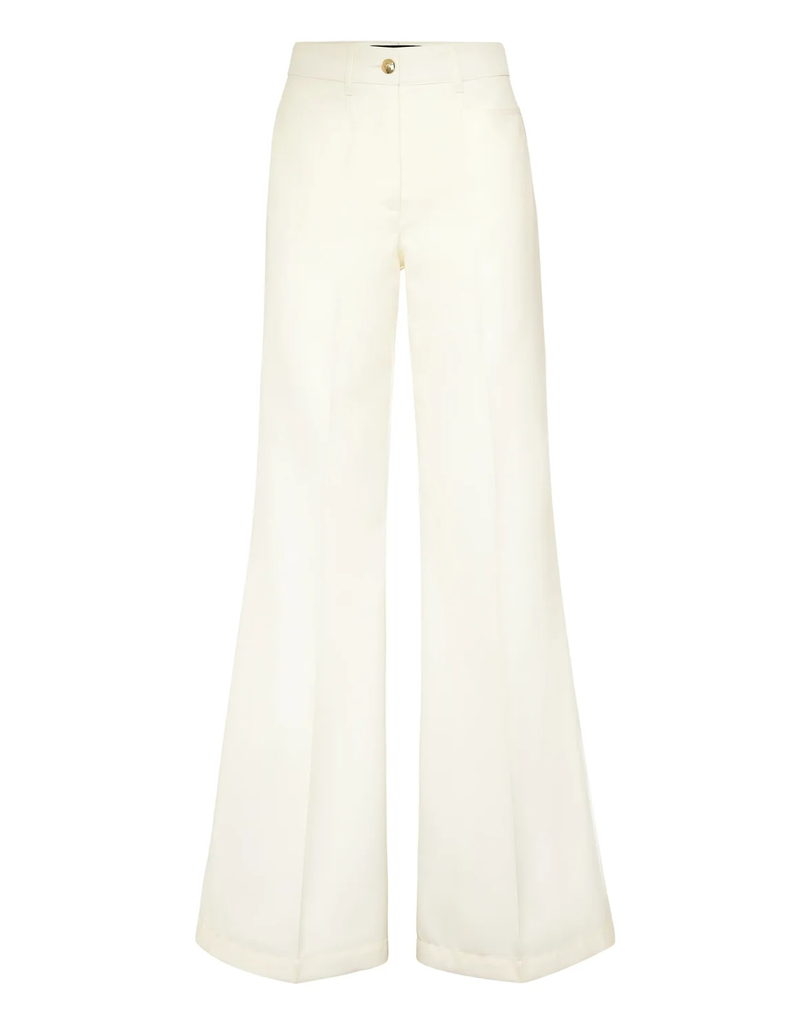 Wool Marine Low Waist Trousers, цвет: Белый