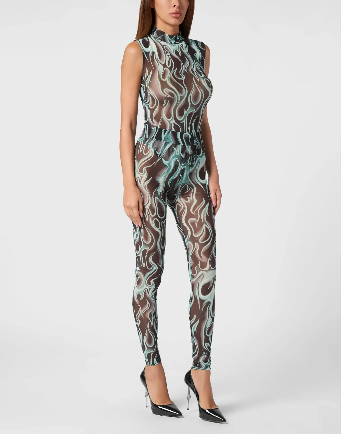 Tulle Leggings Flame, цвет: Черный