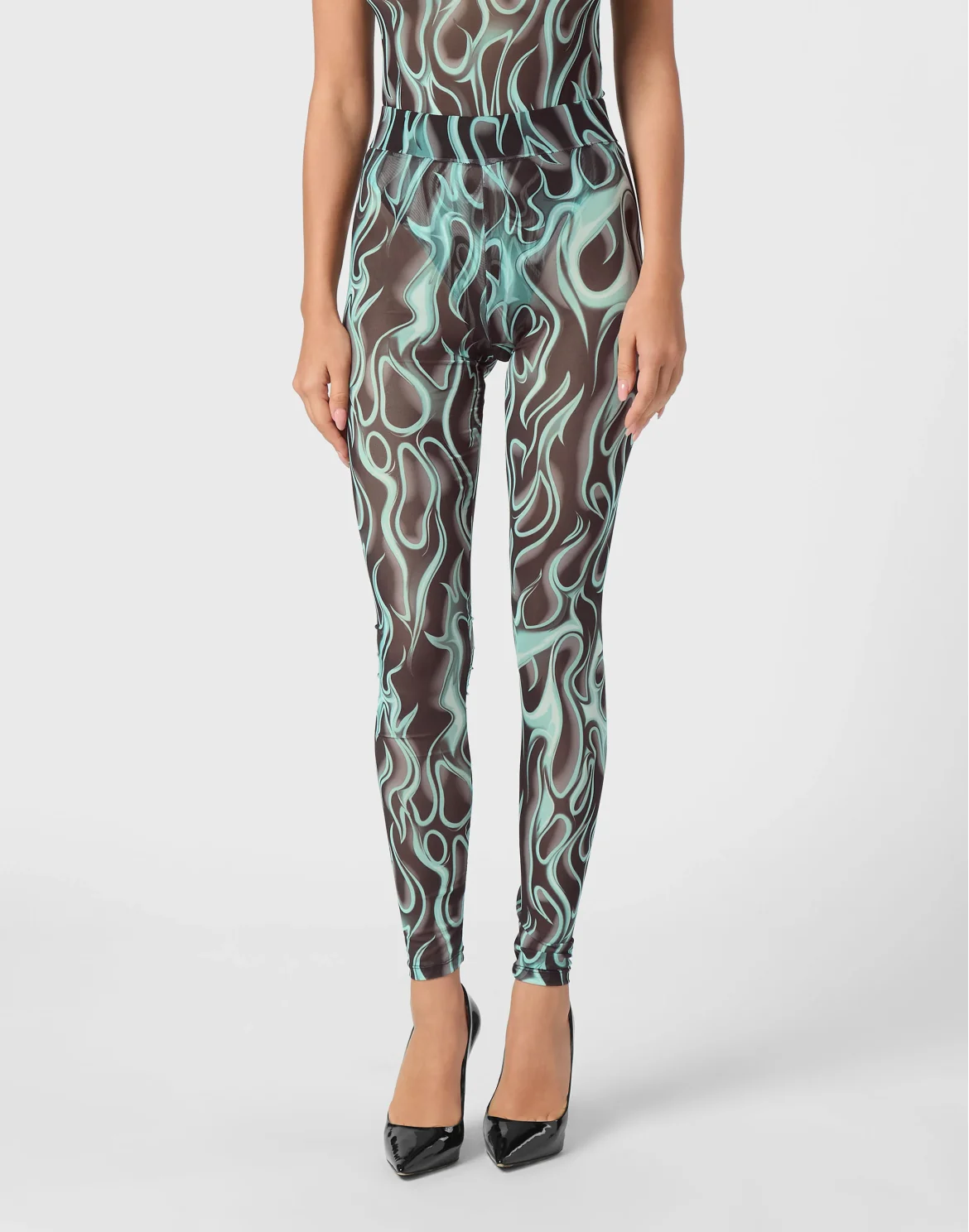 Tulle Leggings Flame, цвет: Черный