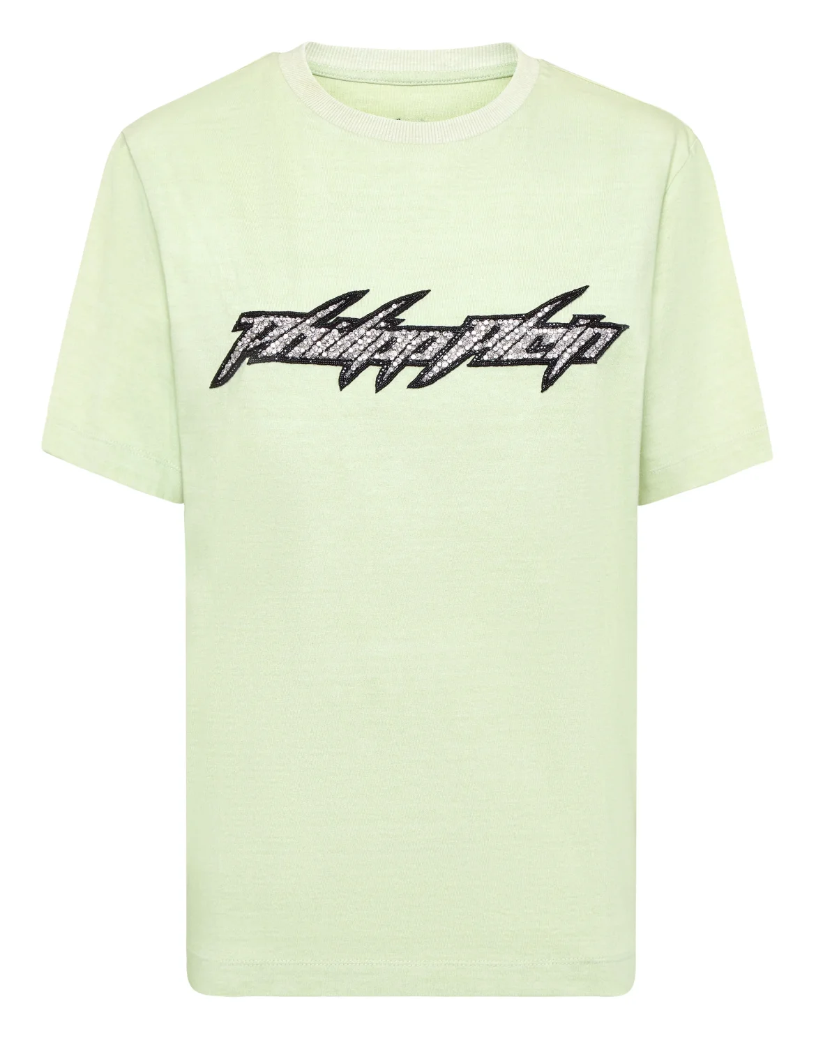Jersey T-Shirt Man Fit Round Neck SS Logo, цвет: Зеленый