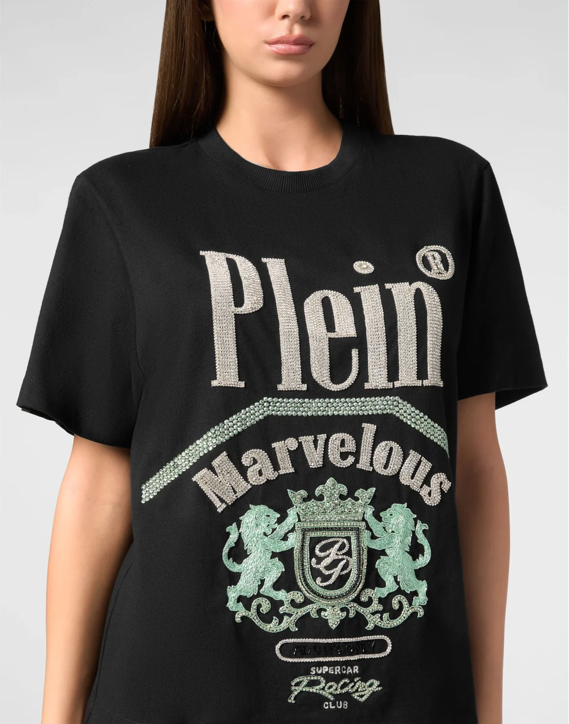 Jersey T-Shirt Man Fit Round Neck SS Marvelous, цвет: Черный