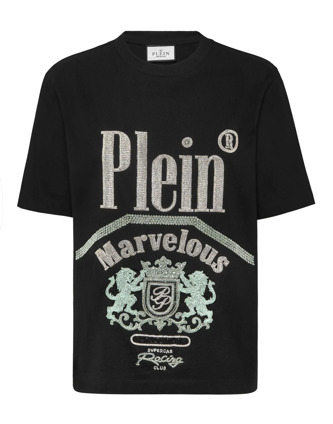 Jersey T-Shirt Man Fit Round Neck SS Marvelous, цвет: Черный