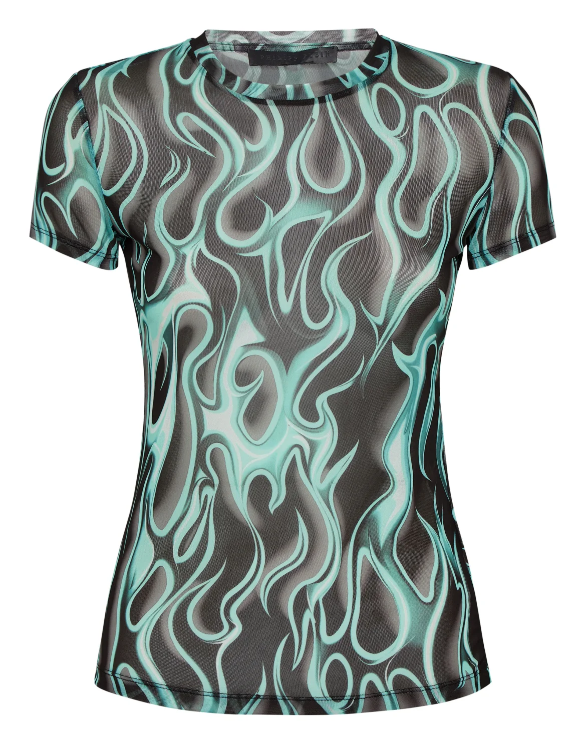 Tulle T-Shirt Sexy Pure SS Flame, цвет: Черный
