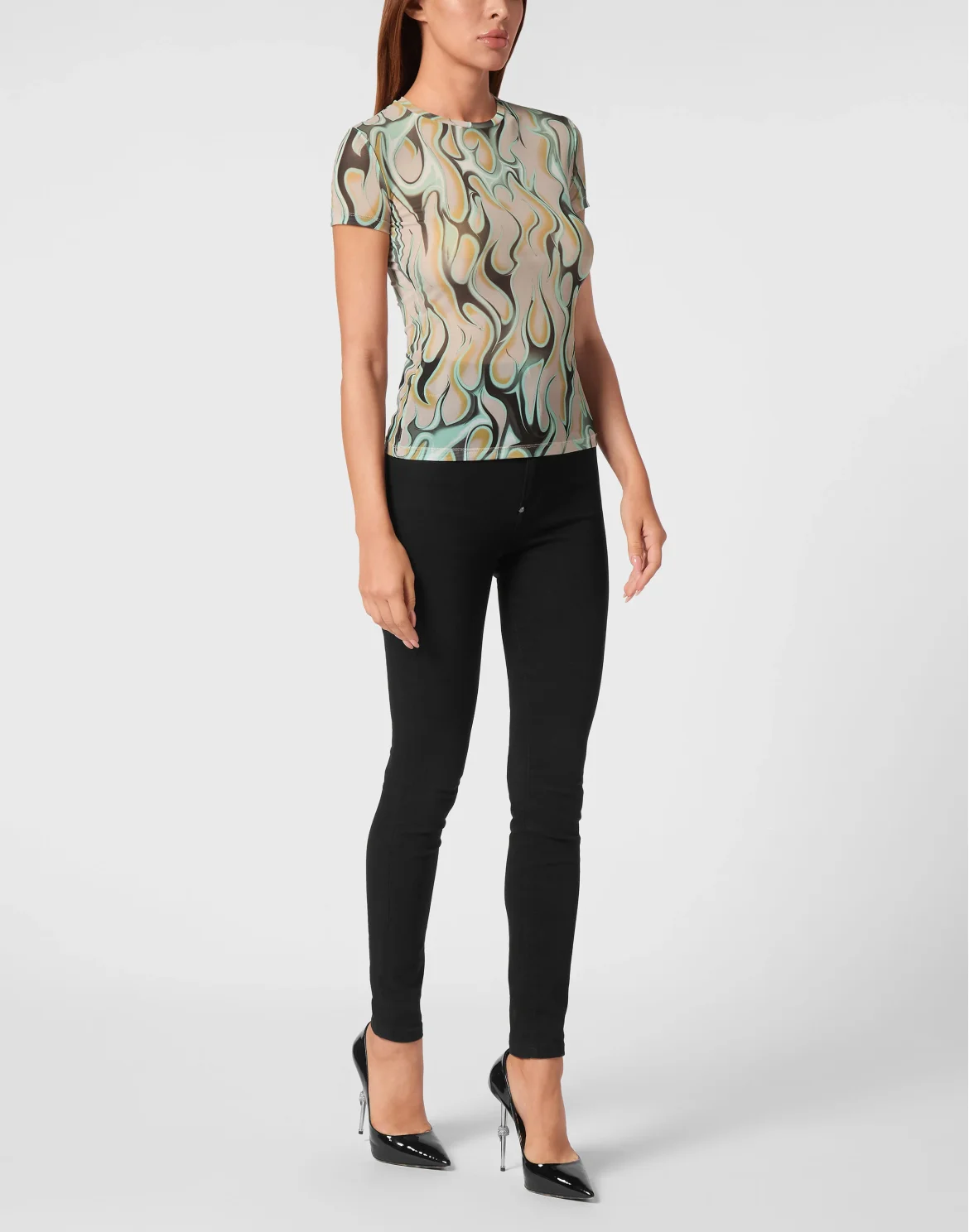 Tulle T-Shirt Sexy Pure SS Flame, цвет: Розовый
