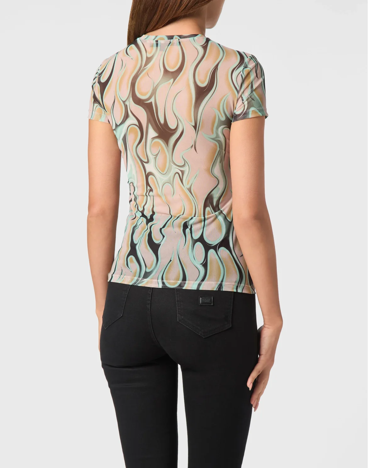 Tulle T-Shirt Sexy Pure SS Flame, цвет: Розовый