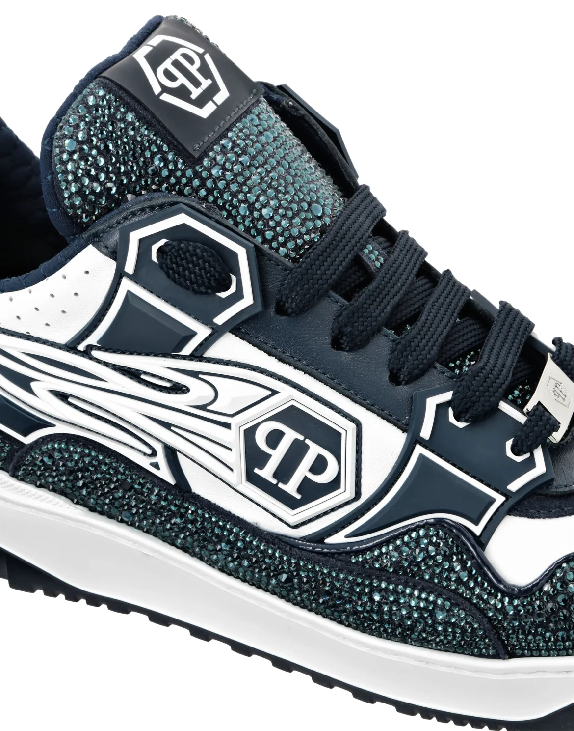 Leather Low-Top Sneakers Moon Walker, цвет: Белый