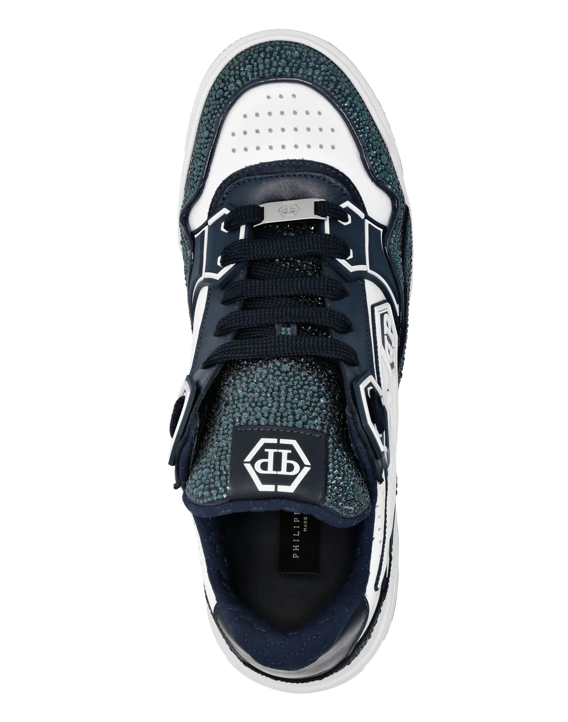 Leather Low-Top Sneakers Moon Walker, цвет: Белый