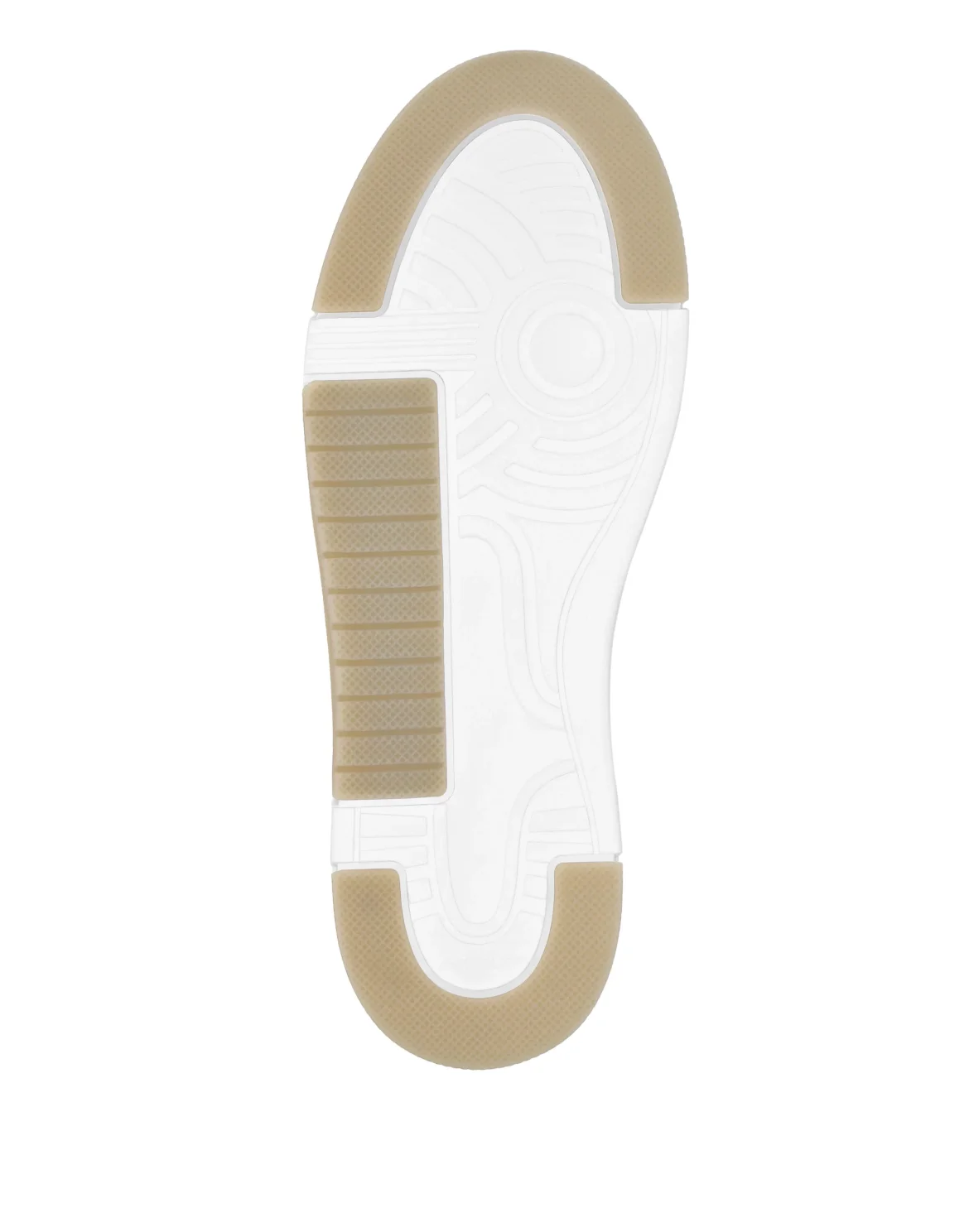Leather Lo-Top Sneakers Monogram, цвет: Белый