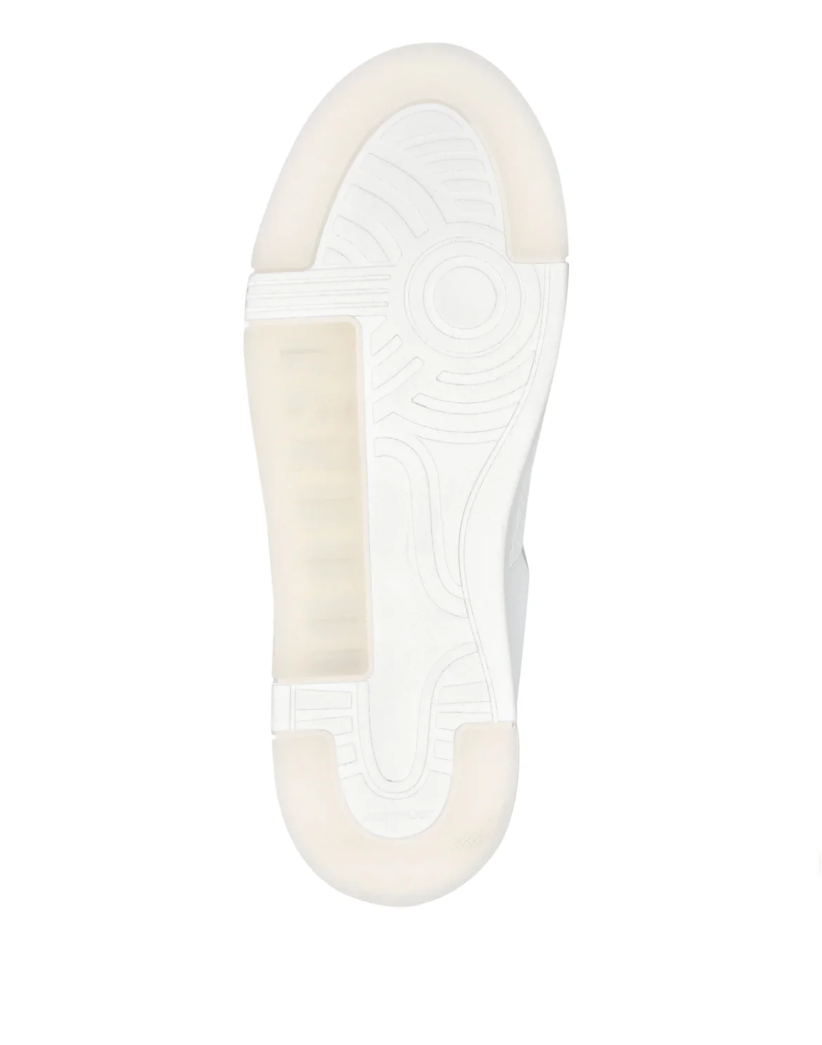 Leather Lo-Top Sneakers Monogram, цвет: Белый
