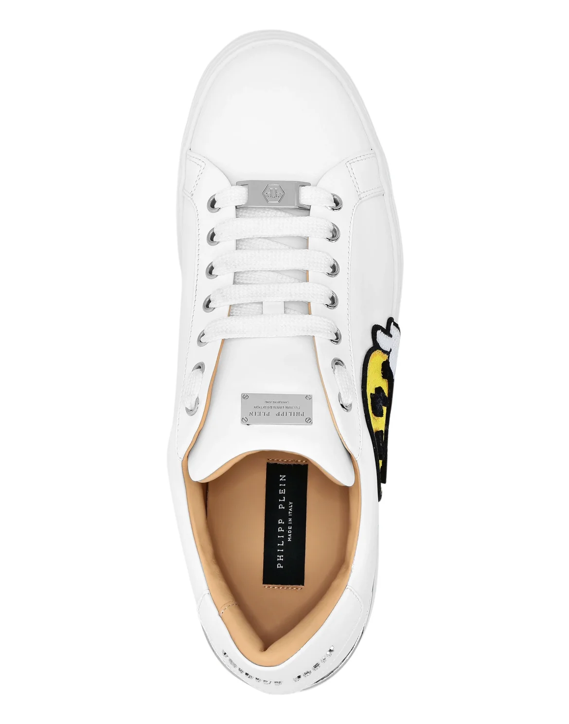 Leather Lo-Top Sneakers Strass Smile, цвет: Мультиколор