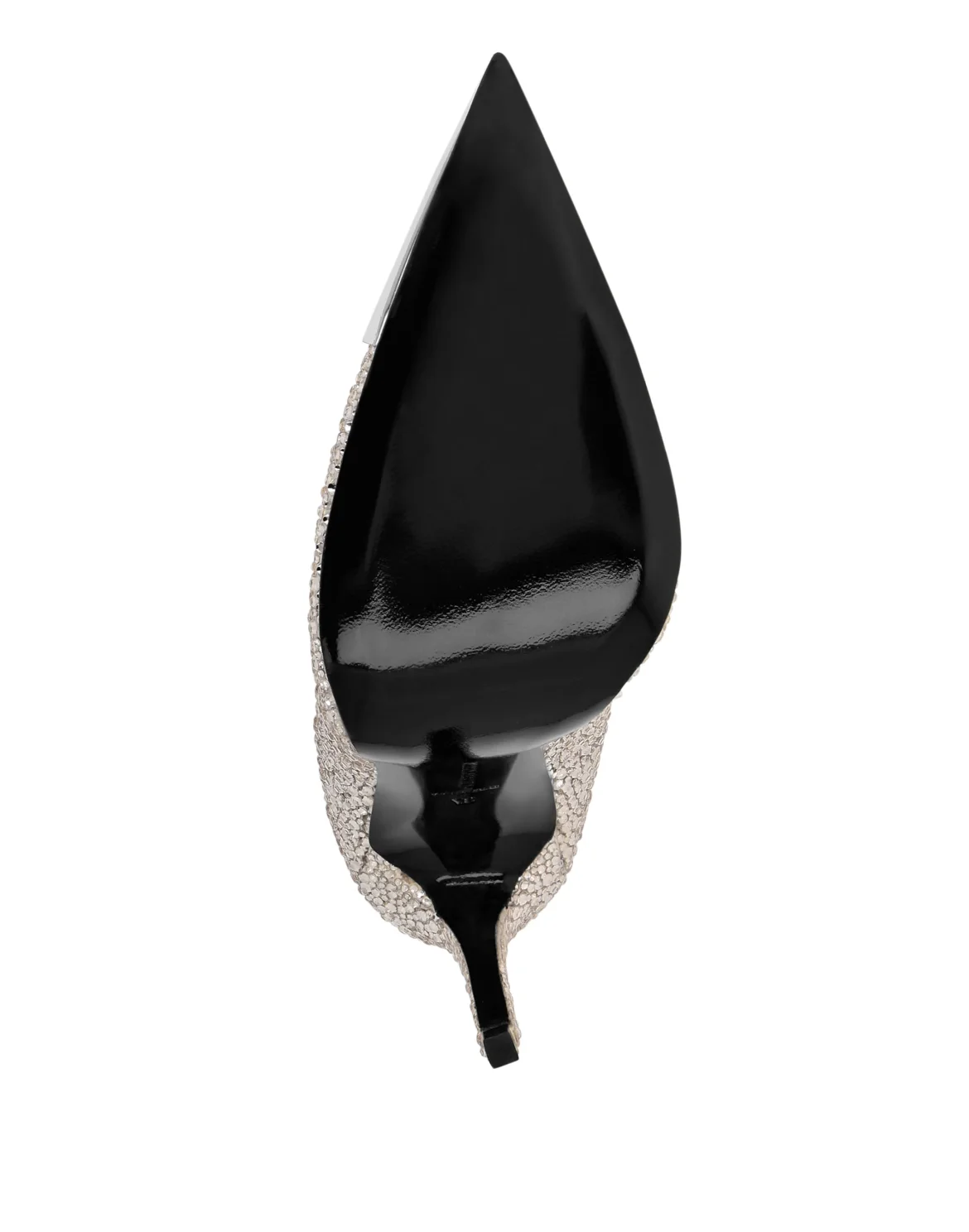 Satin Hi-Heels Mix Strass, цвет: Бежевый