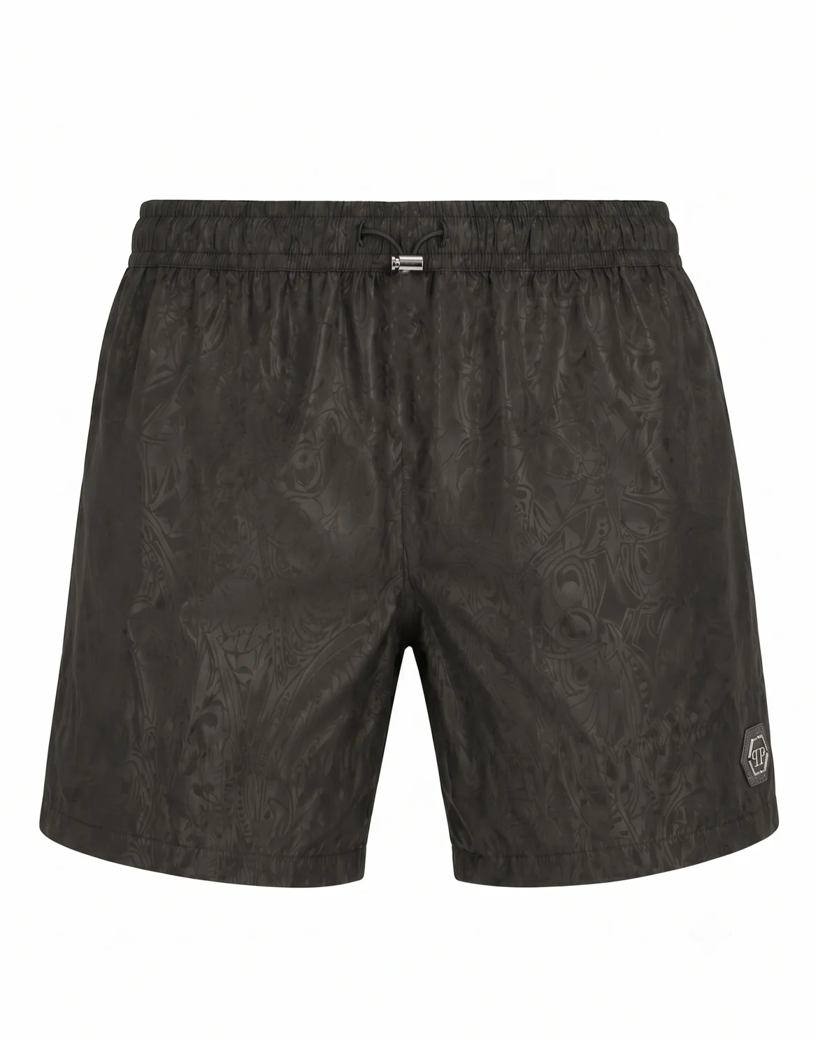 Swimming Shorts Gothic Plein, цвет: Черный
