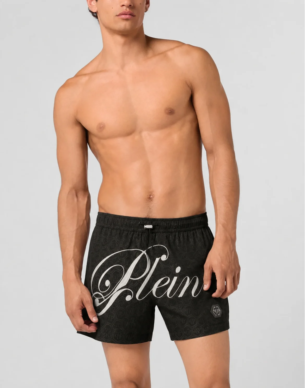 Swimming Shorts Monogram Signature, цвет: Черный
