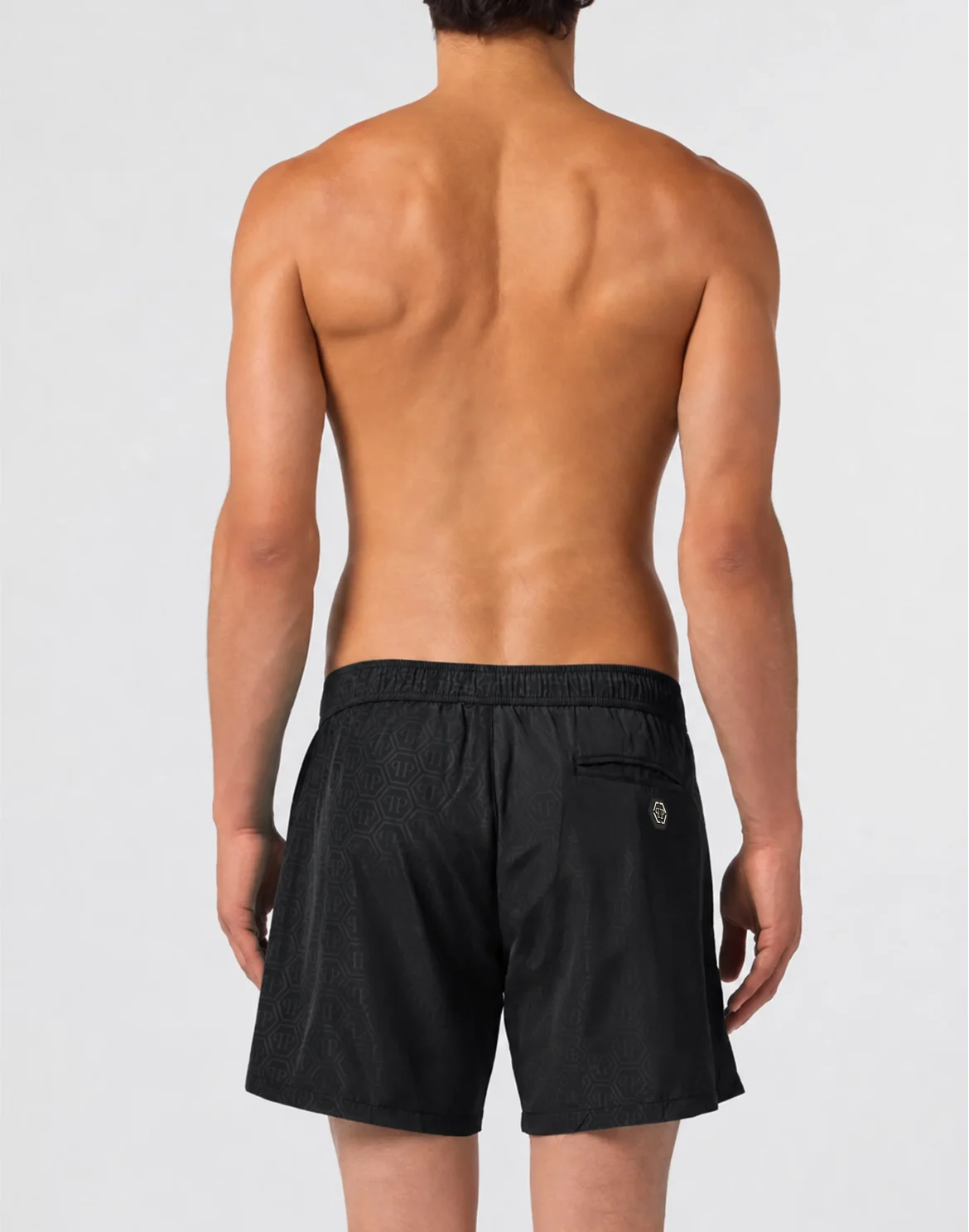 Swimming Shorts Monogram Signature, цвет: Черный