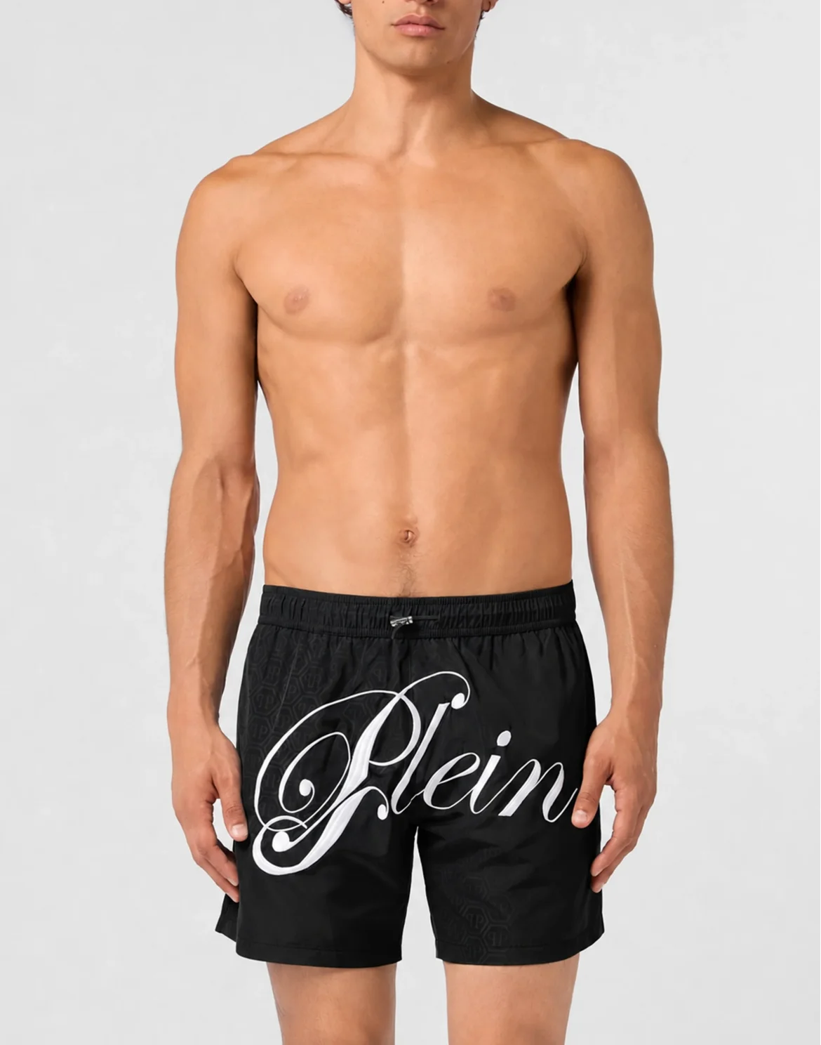 Swimming Shorts Monogram Signature, цвет: Черный