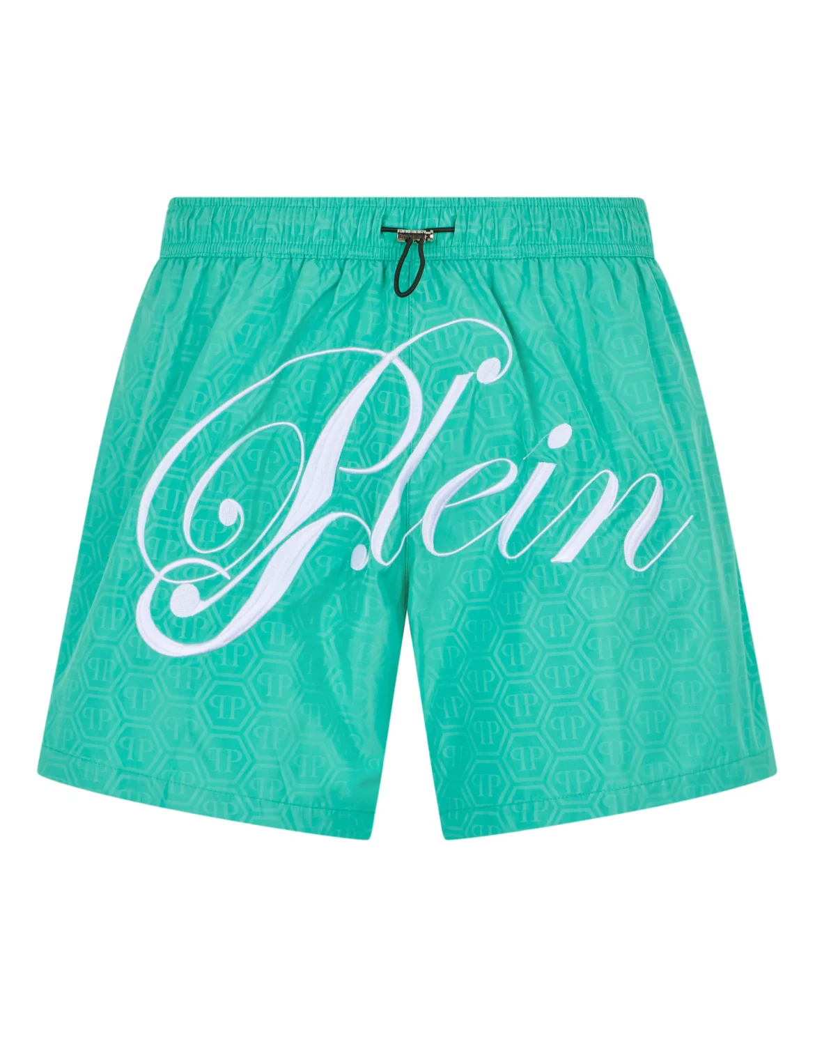 Swimming Shorts Monogram Signature, цвет: Зеленый