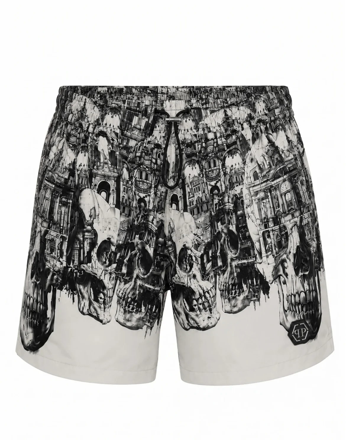 Swimming Shorts Skull Hotel, цвет: Белый