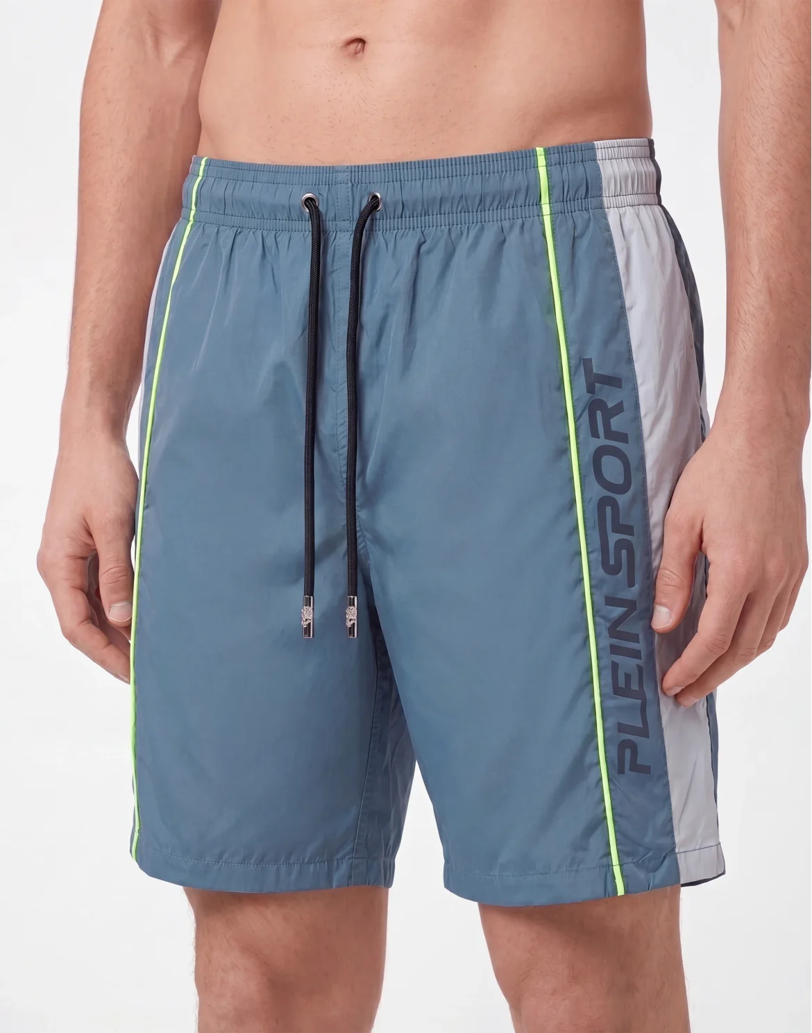 Swimming Long Shorts Vertical, цвет: Голубой