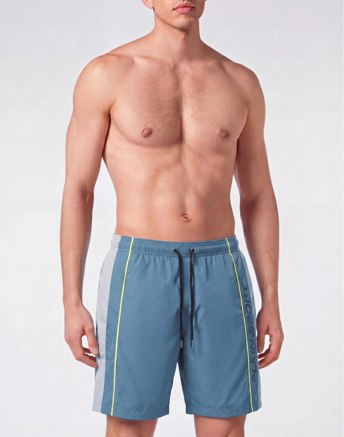 Swimming Long Shorts Vertical, цвет: Голубой