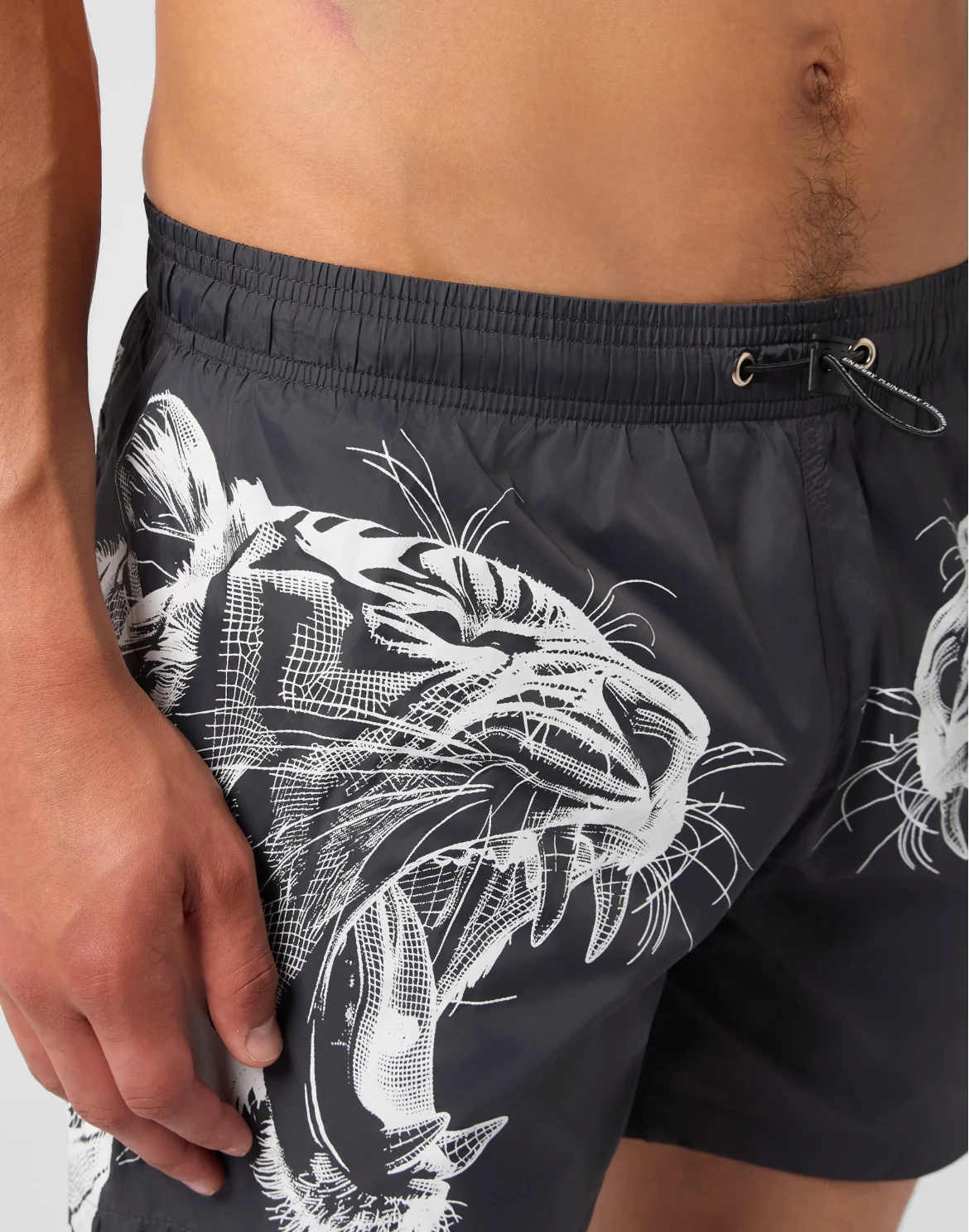 Swimming Shorts Double Tiger, цвет: Черный
