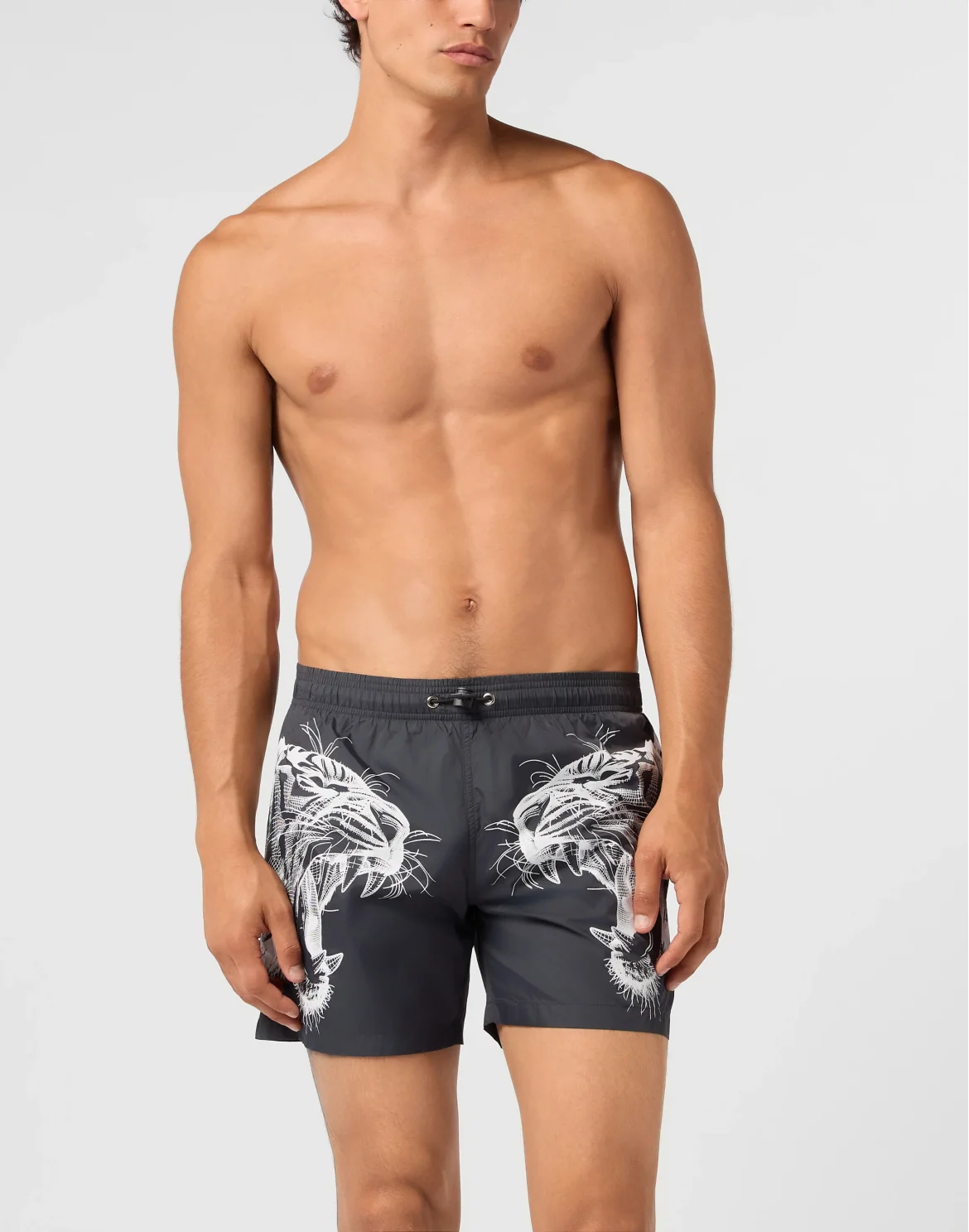 Swimming Shorts Double Tiger, цвет: Черный