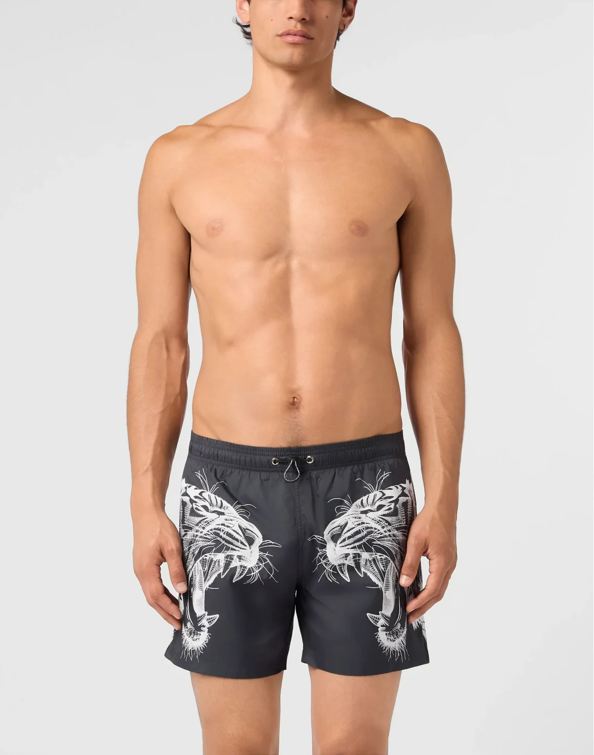 Swimming Shorts Double Tiger, цвет: Черный