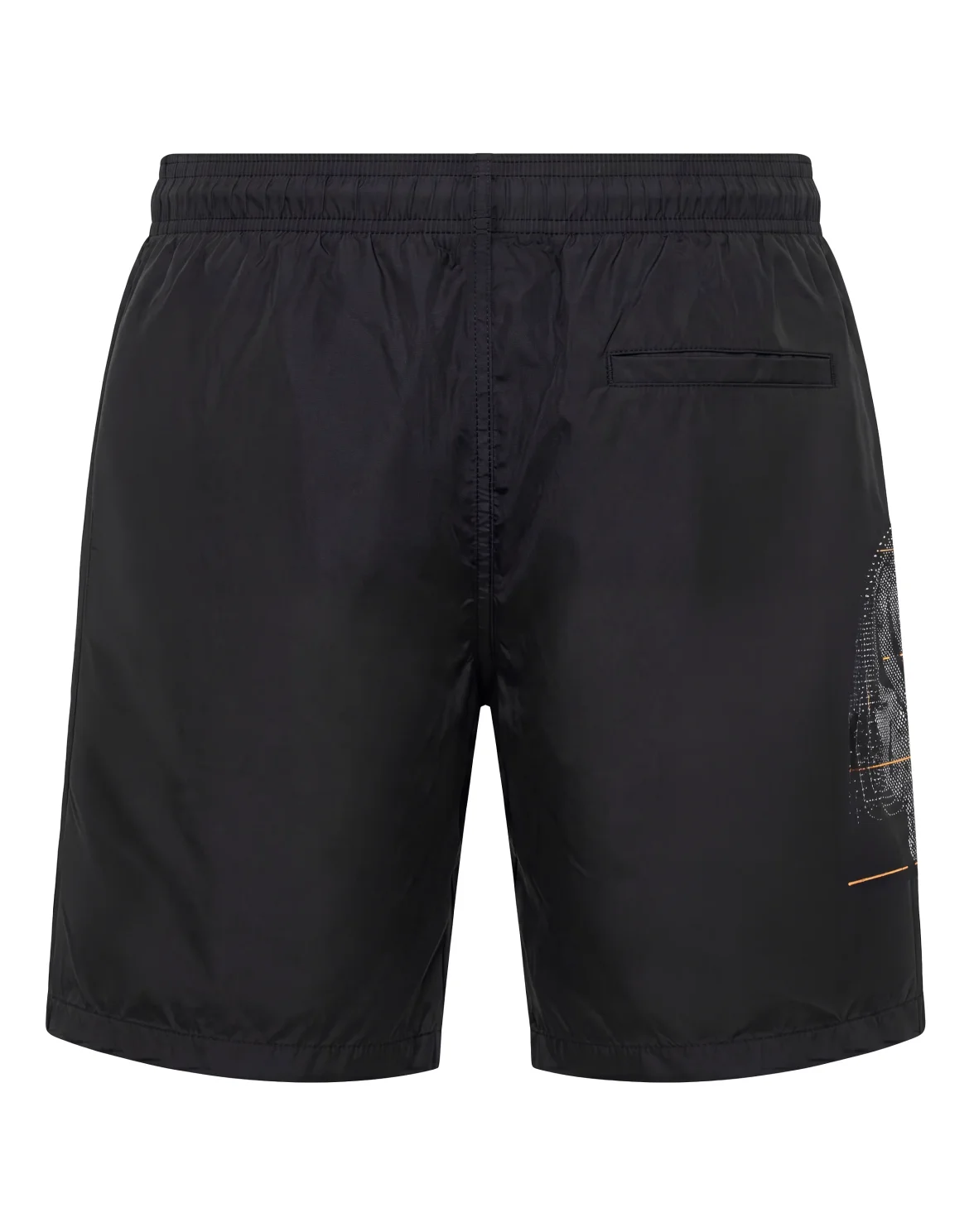Swimming Long Shorts Gold Tiger, цвет: Черный