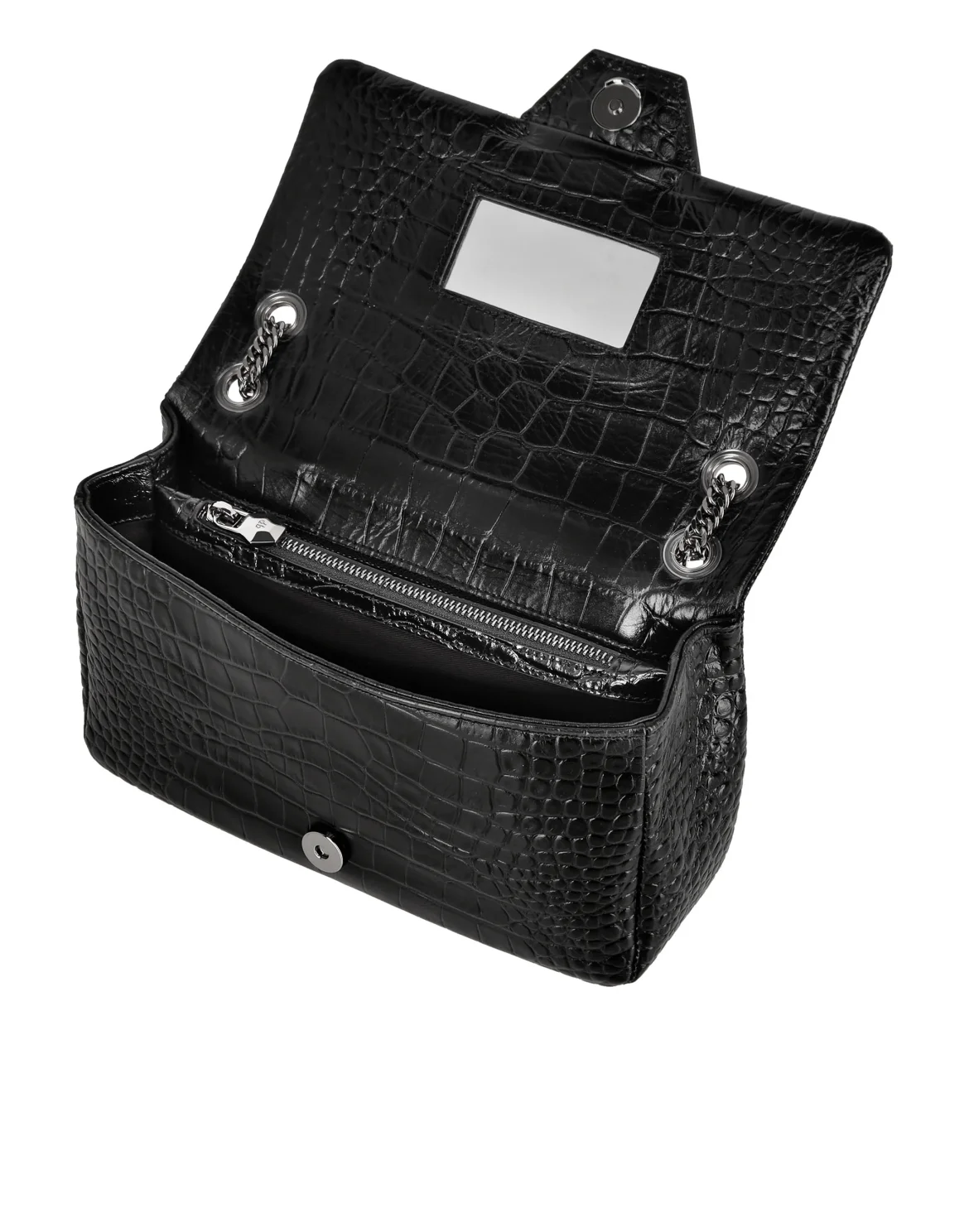 Shoulder Bag Crystal Skull, цвет: Черный