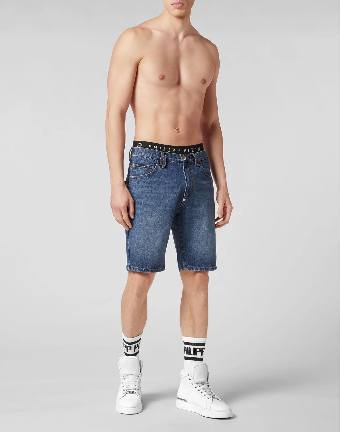 Denim Shorts, цвет: Синий