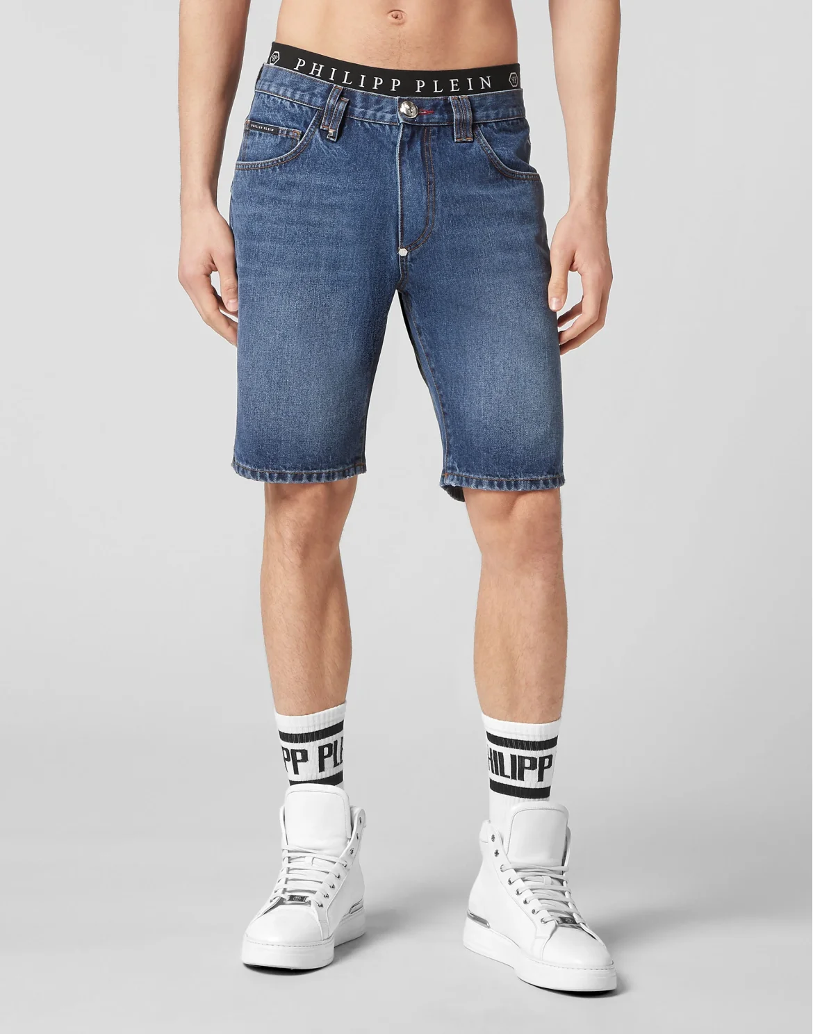 Denim Shorts, цвет: Синий