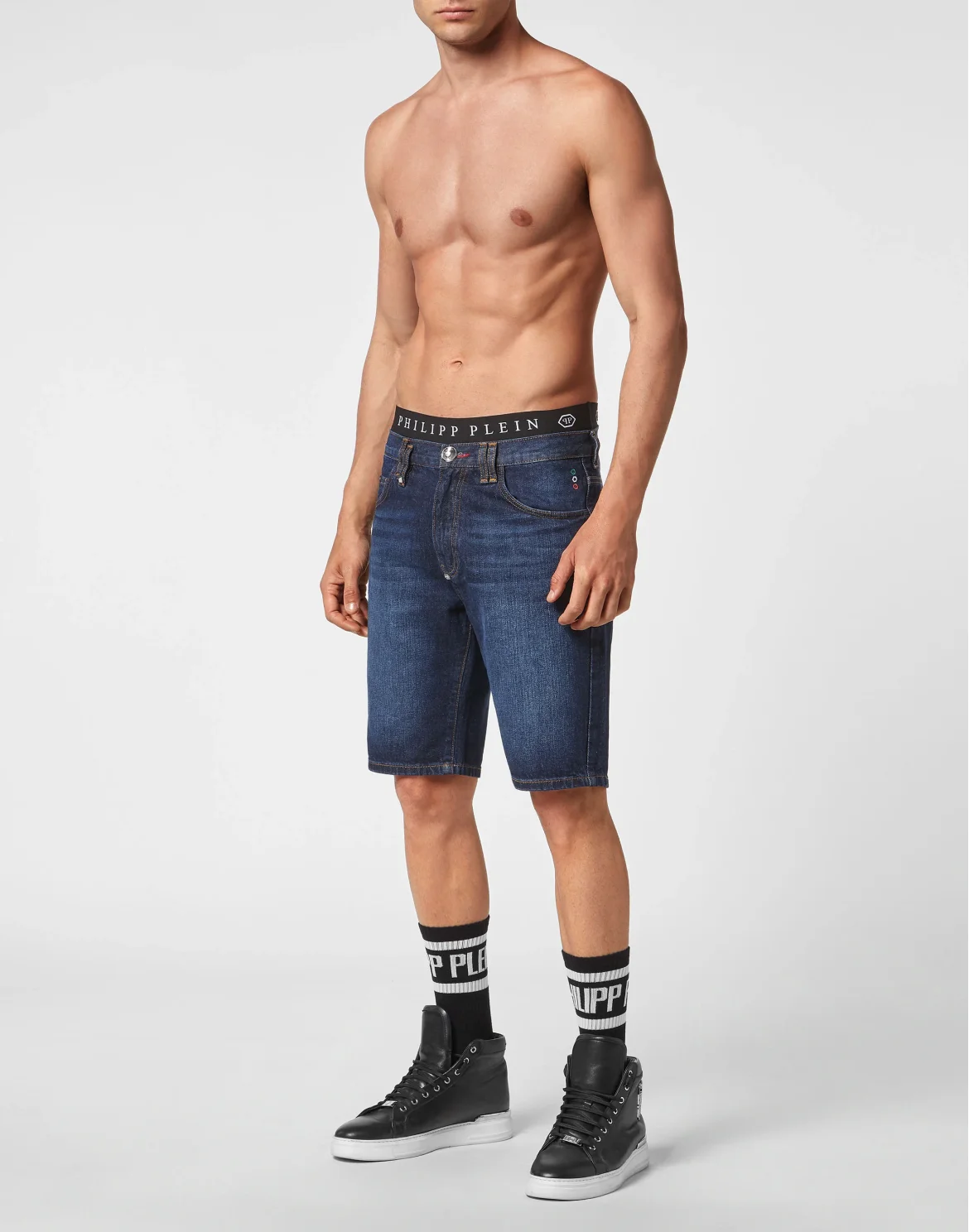 Denim Shorts, цвет: Синий