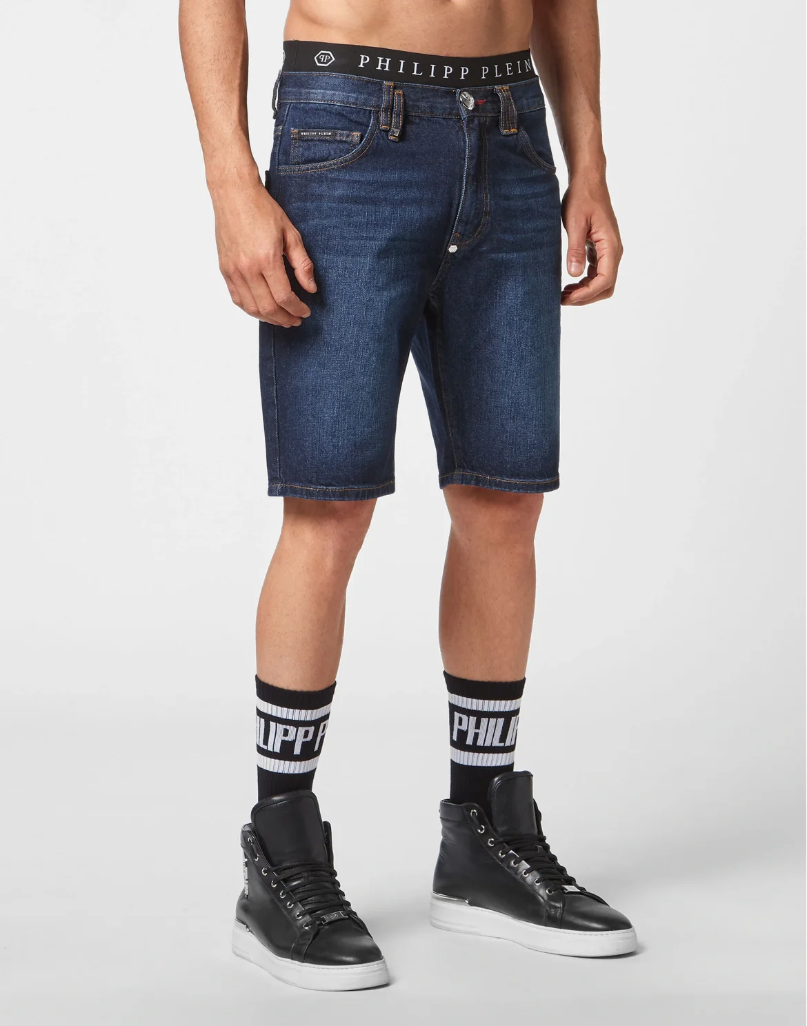 Denim Shorts, цвет: Синий