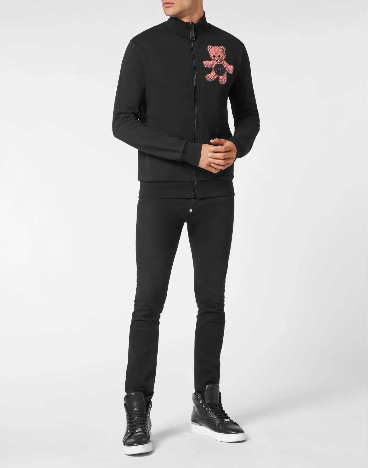 Jogging Jacket Teddy Bear, цвет: Черный