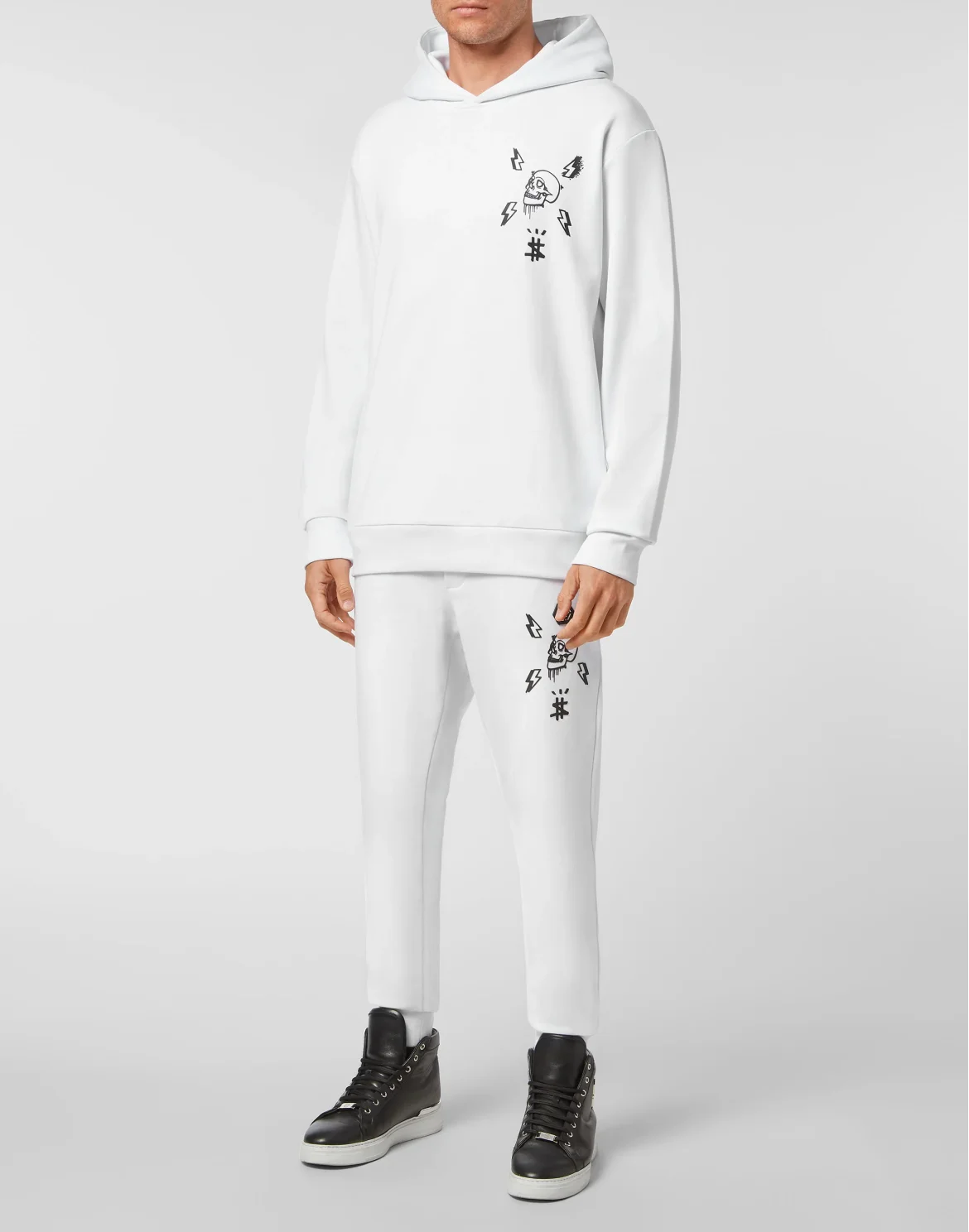 Hoodie sweatshirt Hexagon, цвет: Белый
