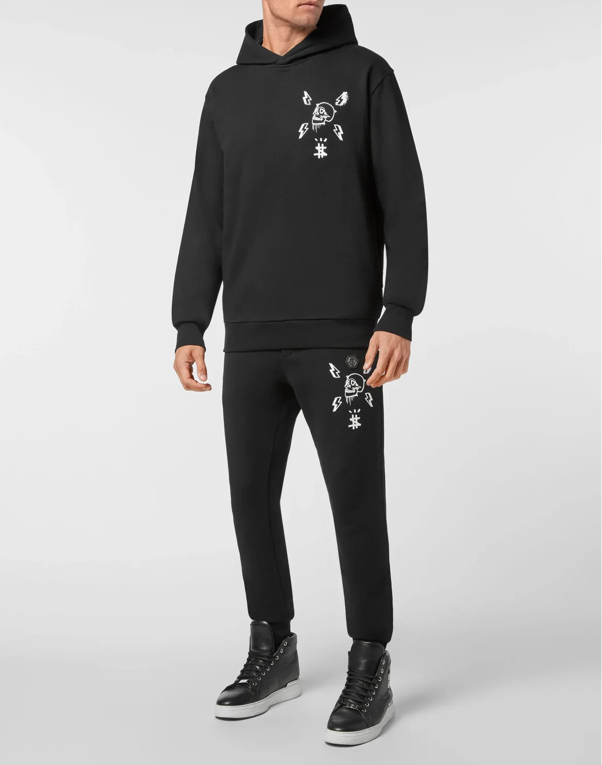 Hoodie sweatshirt Hexagon, цвет: Черный