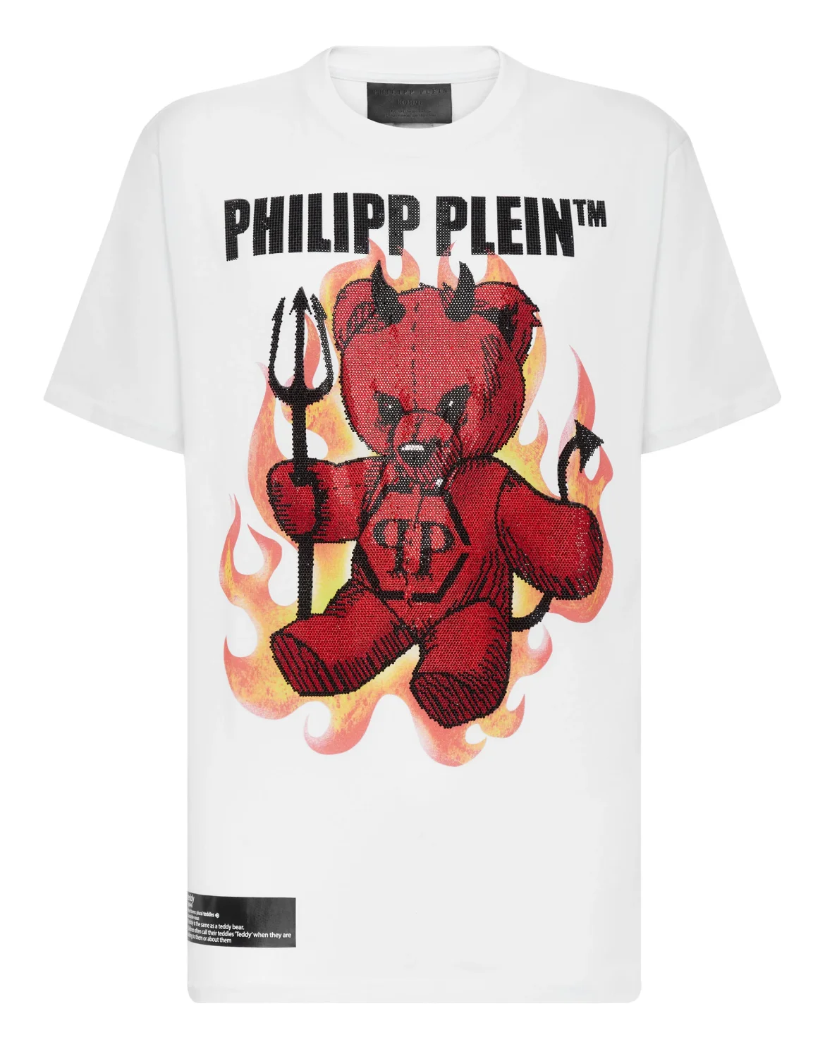 T-shirt Round Neck SS Teddy Bear, цвет: Белый