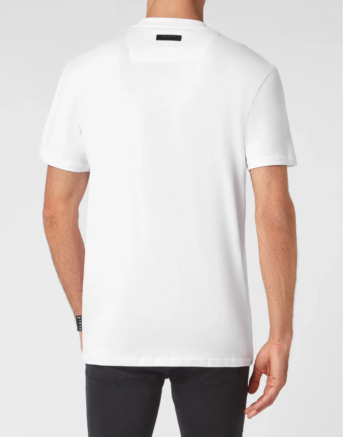 T-shirt Round Neck SS print Skull, цвет: Белый