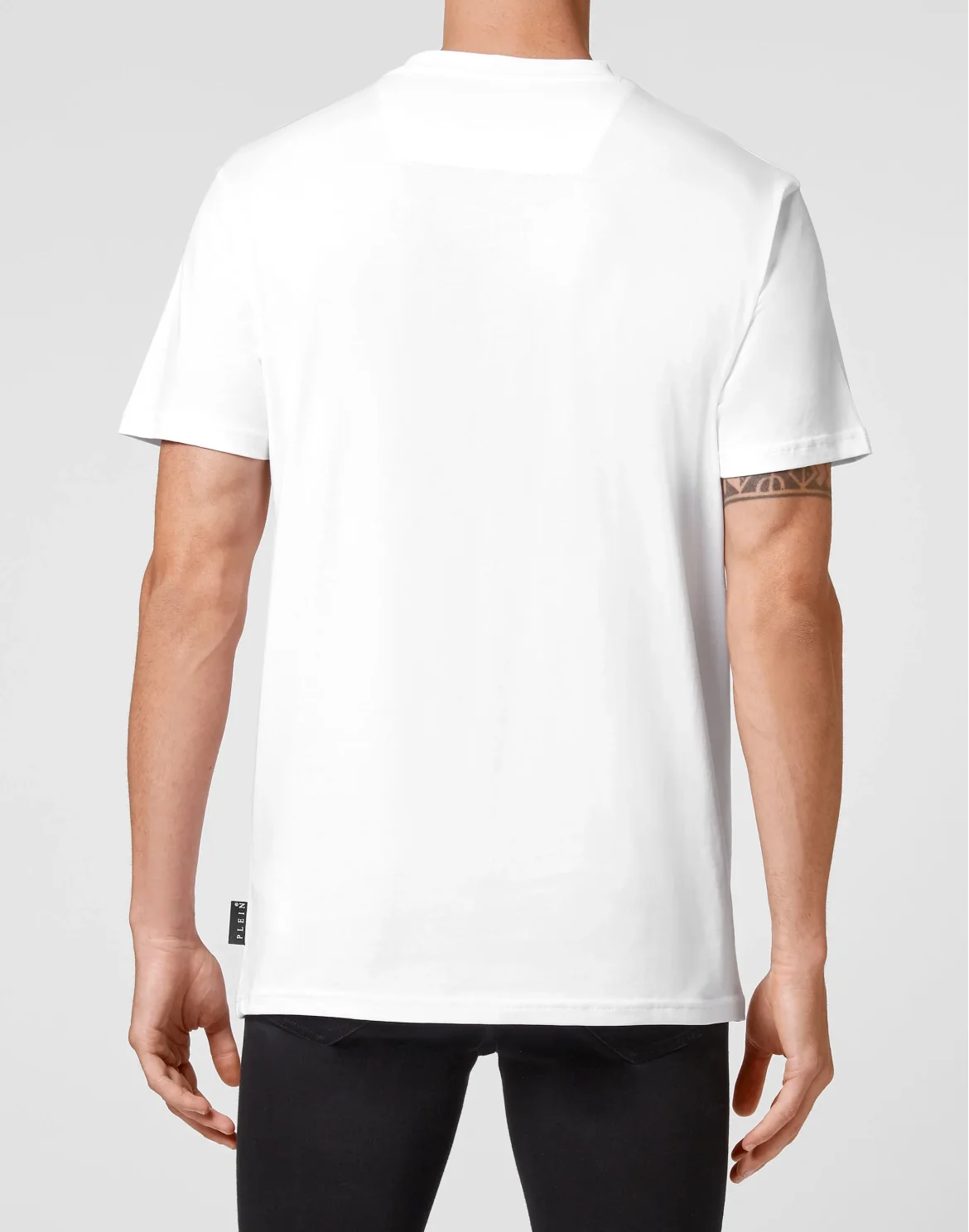 T-shirt Round Neck SS print Skull, цвет: Белый