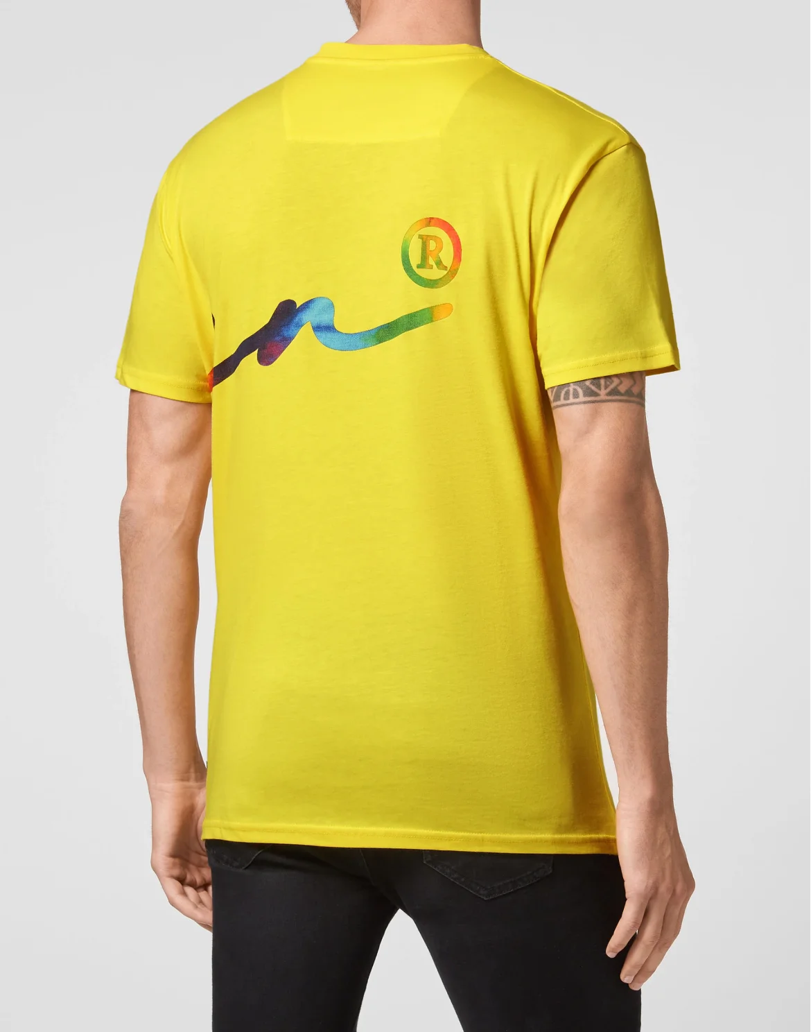 T-shirt Round Neck SS Signature, цвет: Желтый