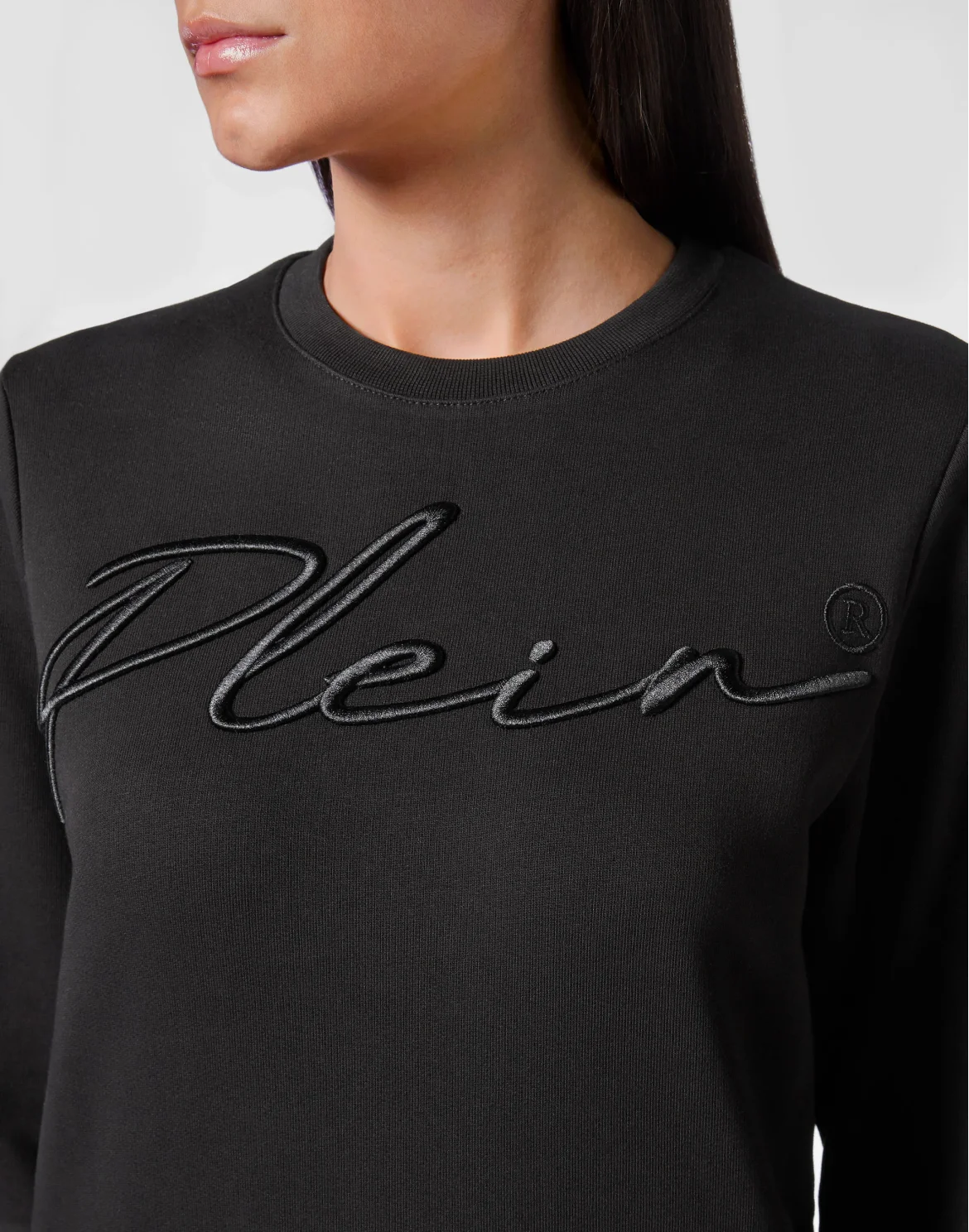 Leisurewear Sweatshirt LS Embroidery Signature, цвет: Черный
