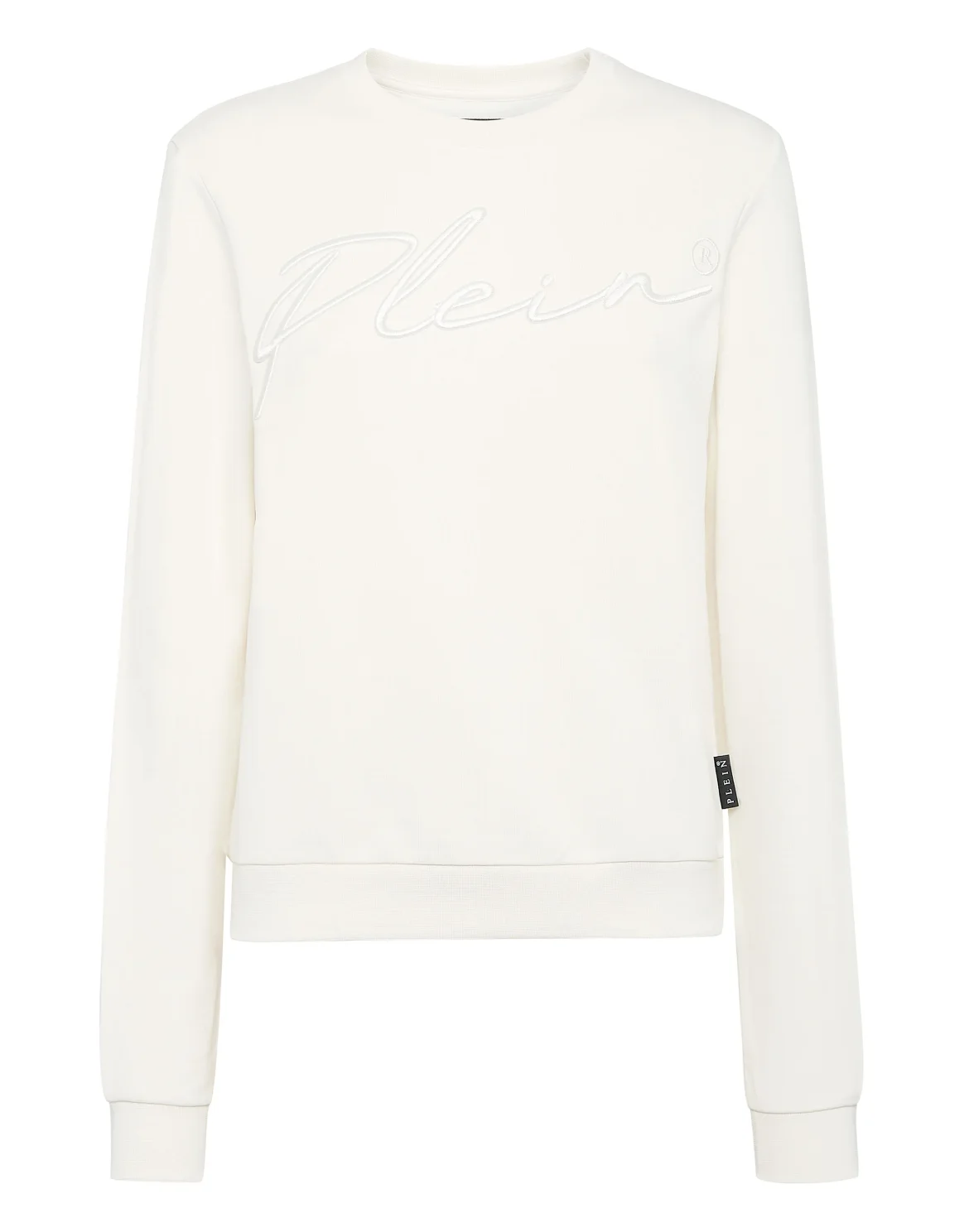 Leisurewear Sweatshirt LS Embroidery Signature, цвет: Бежевый