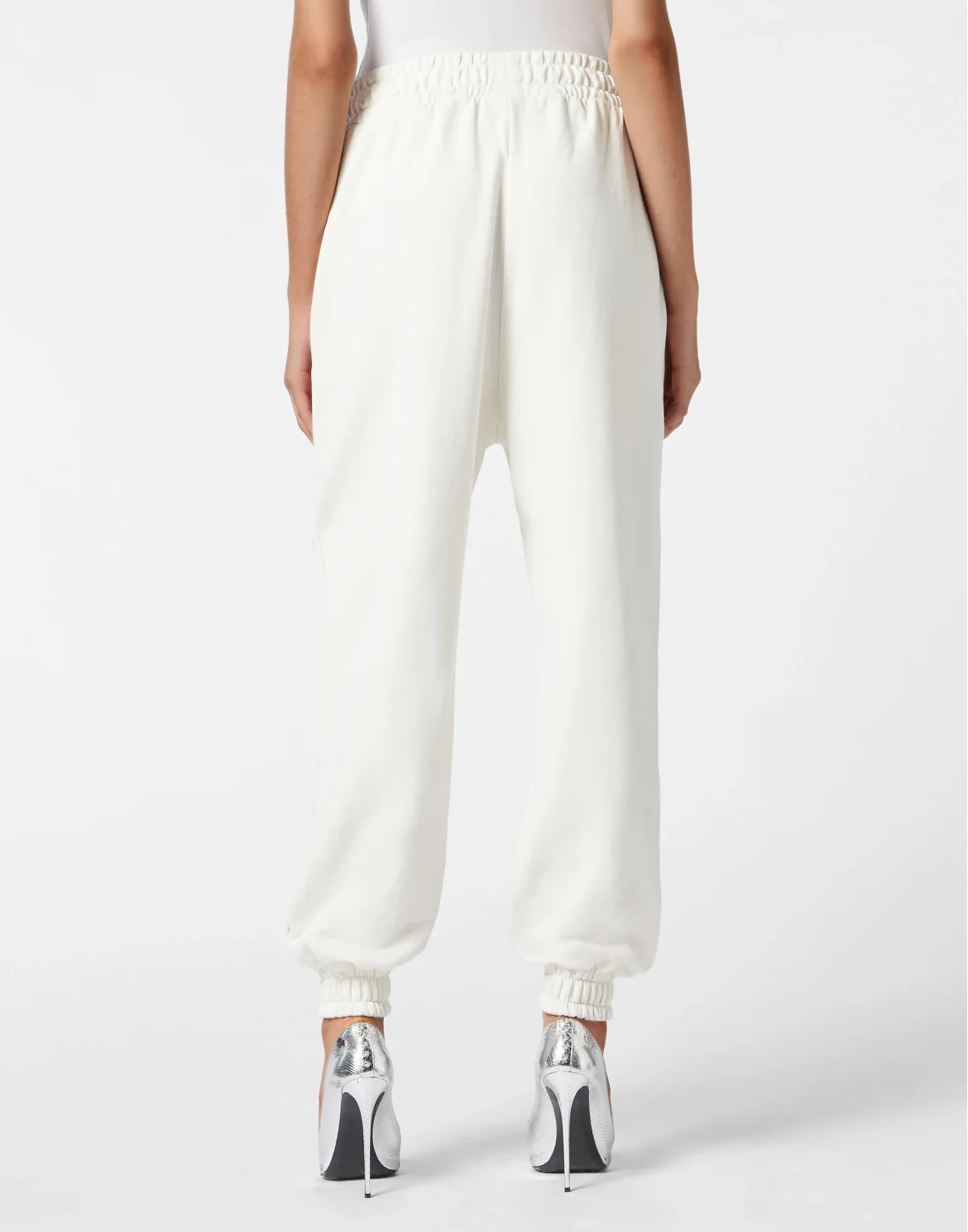 Leisurewear Trousers Embroidery Signature, цвет: Бежевый