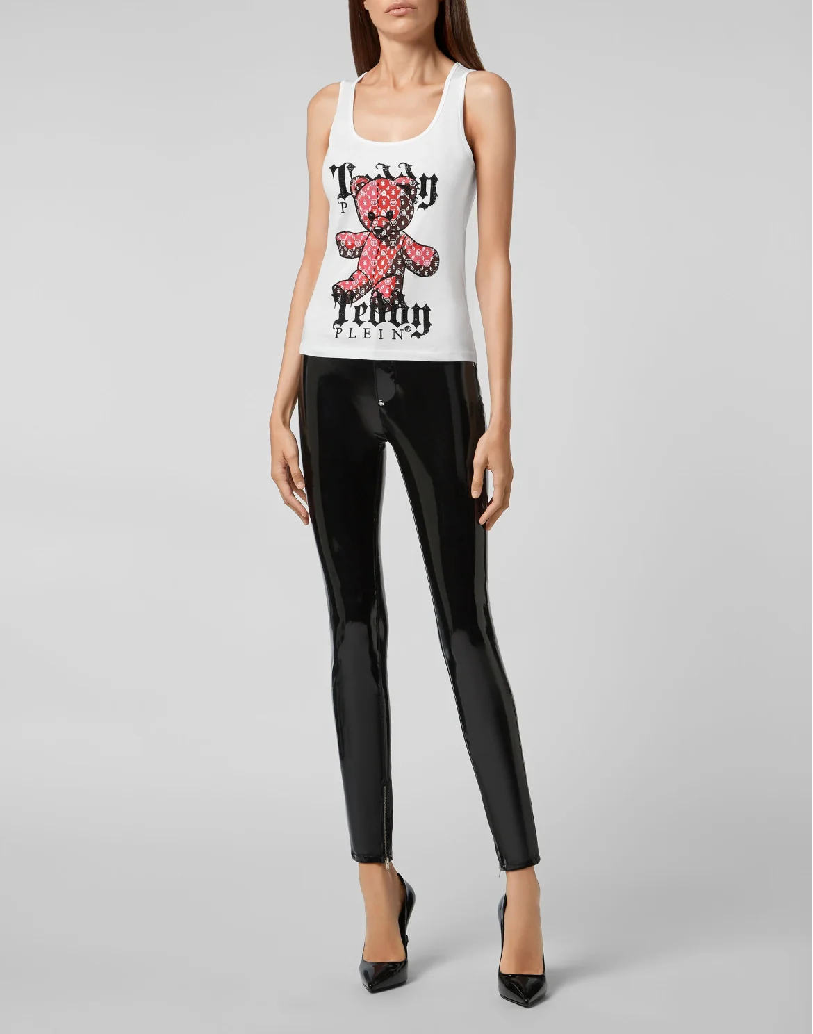 Tank top Monogram Teddy Bear, цвет: Белый