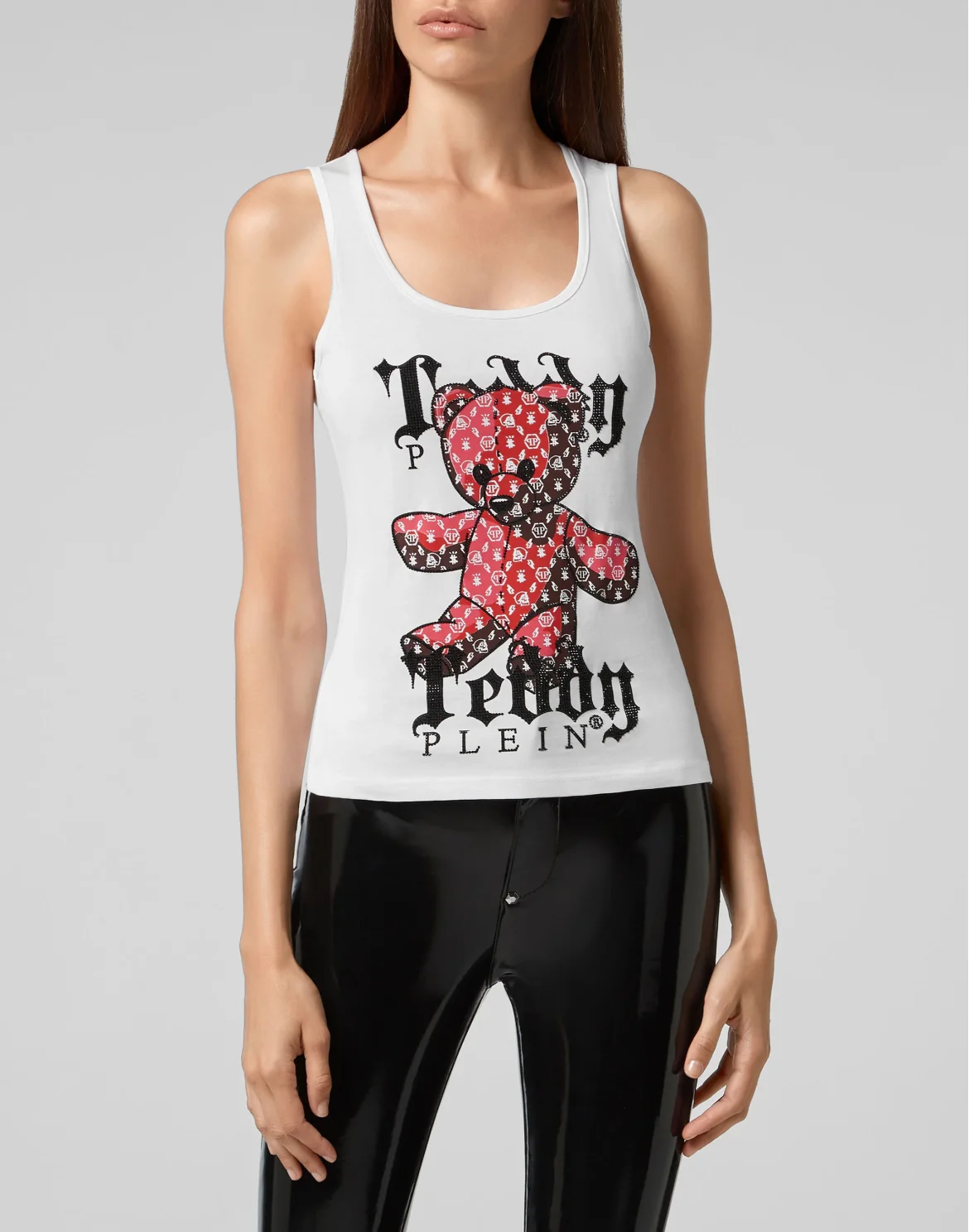 Tank top Monogram Teddy Bear, цвет: Белый